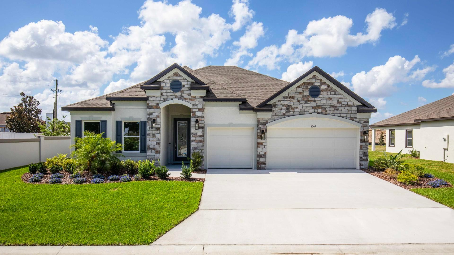Magnolia Estates is the only new home community with an included 3-car garage on spacious homesites in Lakeland, just 3 miles from Lake Hancock Park.