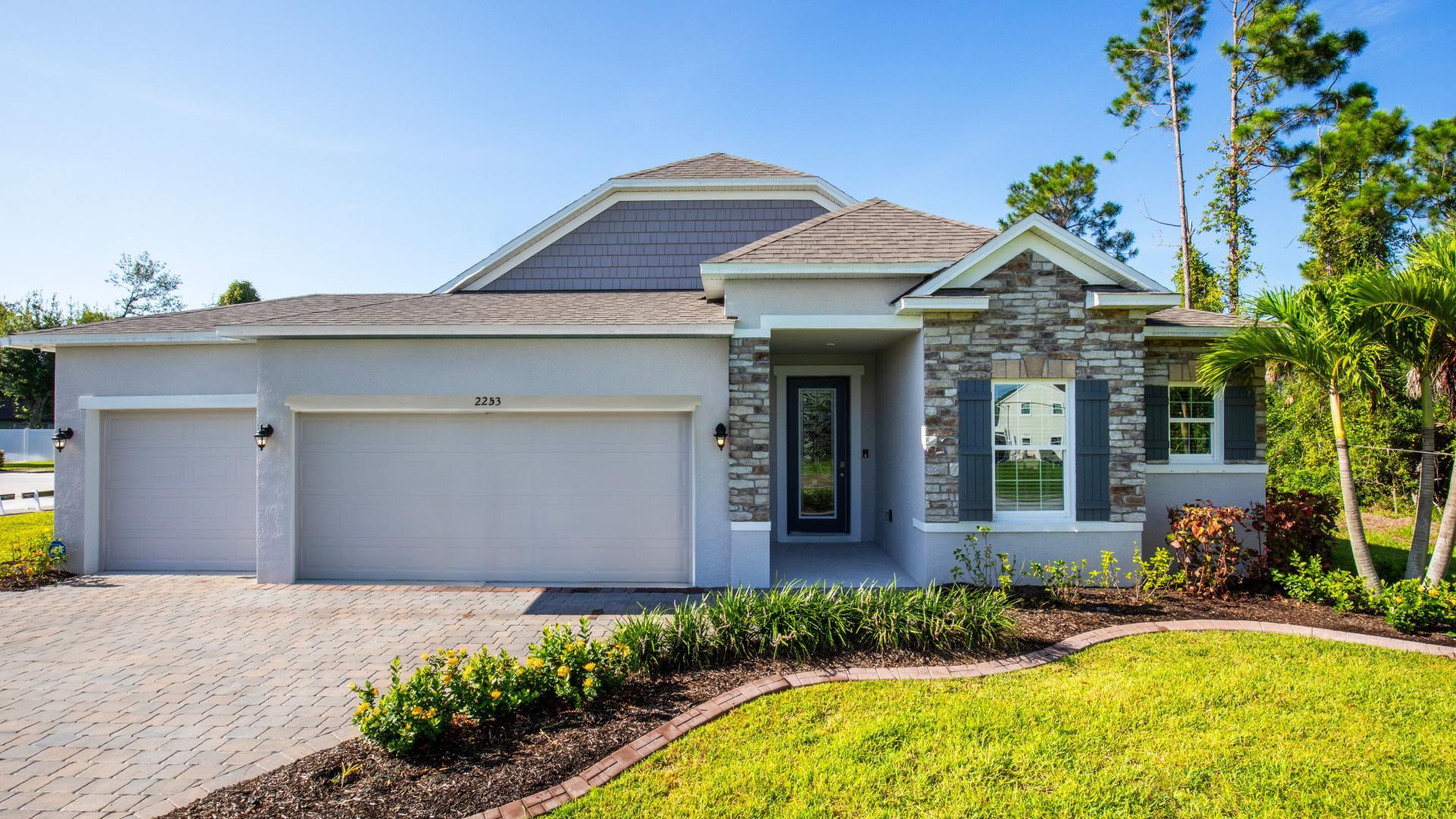Located in Punta Gorda, homes in this scattered community feature the lowest price for a brand new, single-family home.