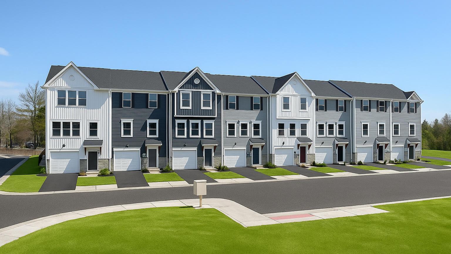 The only new town homes adjacent to Abrams Pointe neighborhood – 3 miles from Old Town Winchester.