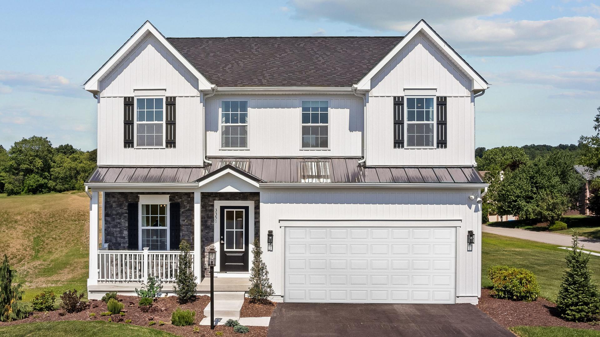 The only brand-new homes in Paris Township with basements and Hardie Plank siding included!