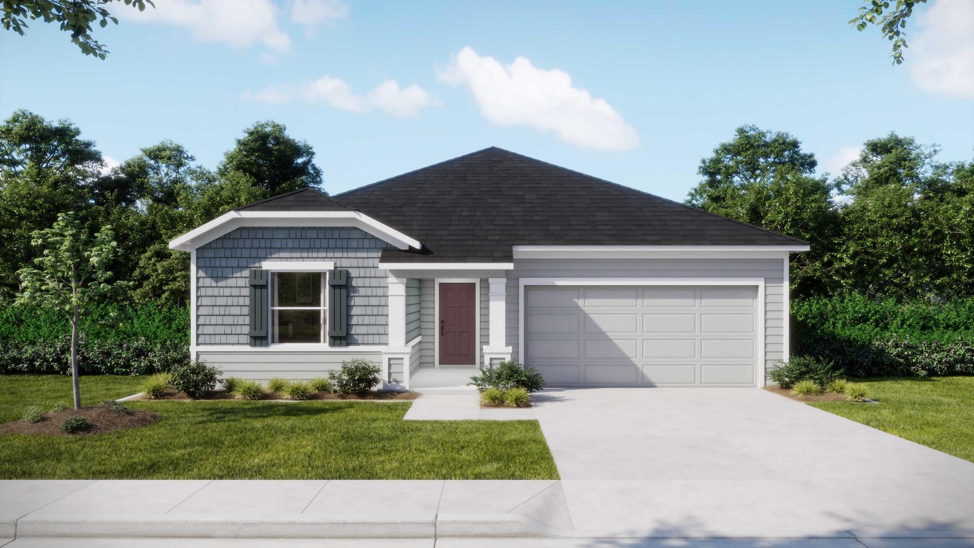 Exterior:Elevation: J Base