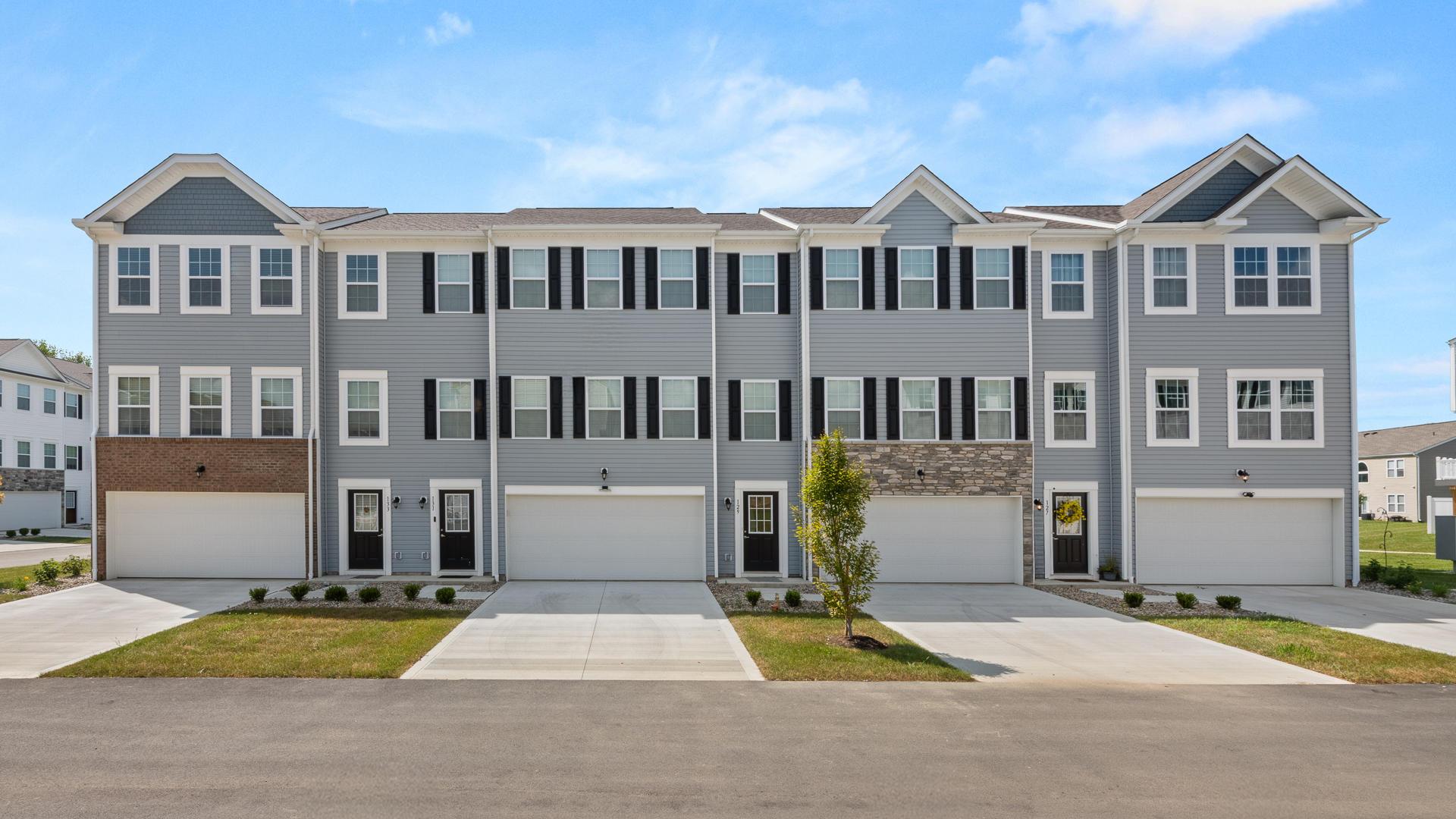 The only townhomes that live like single-family homes less than a mile from Brice Road and I-70.