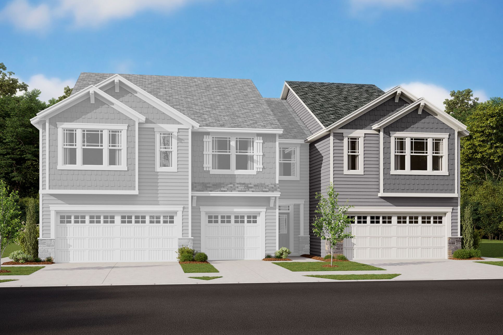 Exterior:Briana Craftsman II Elevation rendering