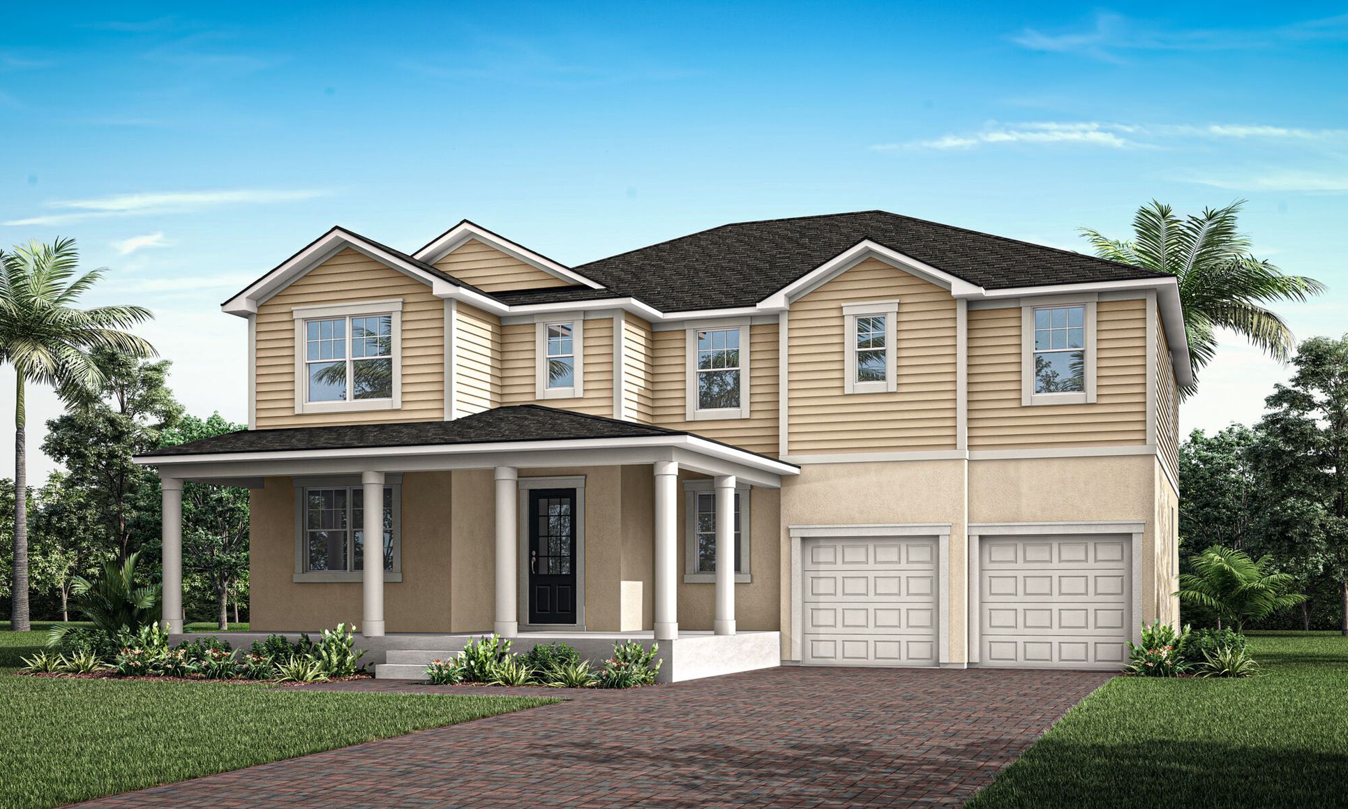 Exterior:Colonial Revival