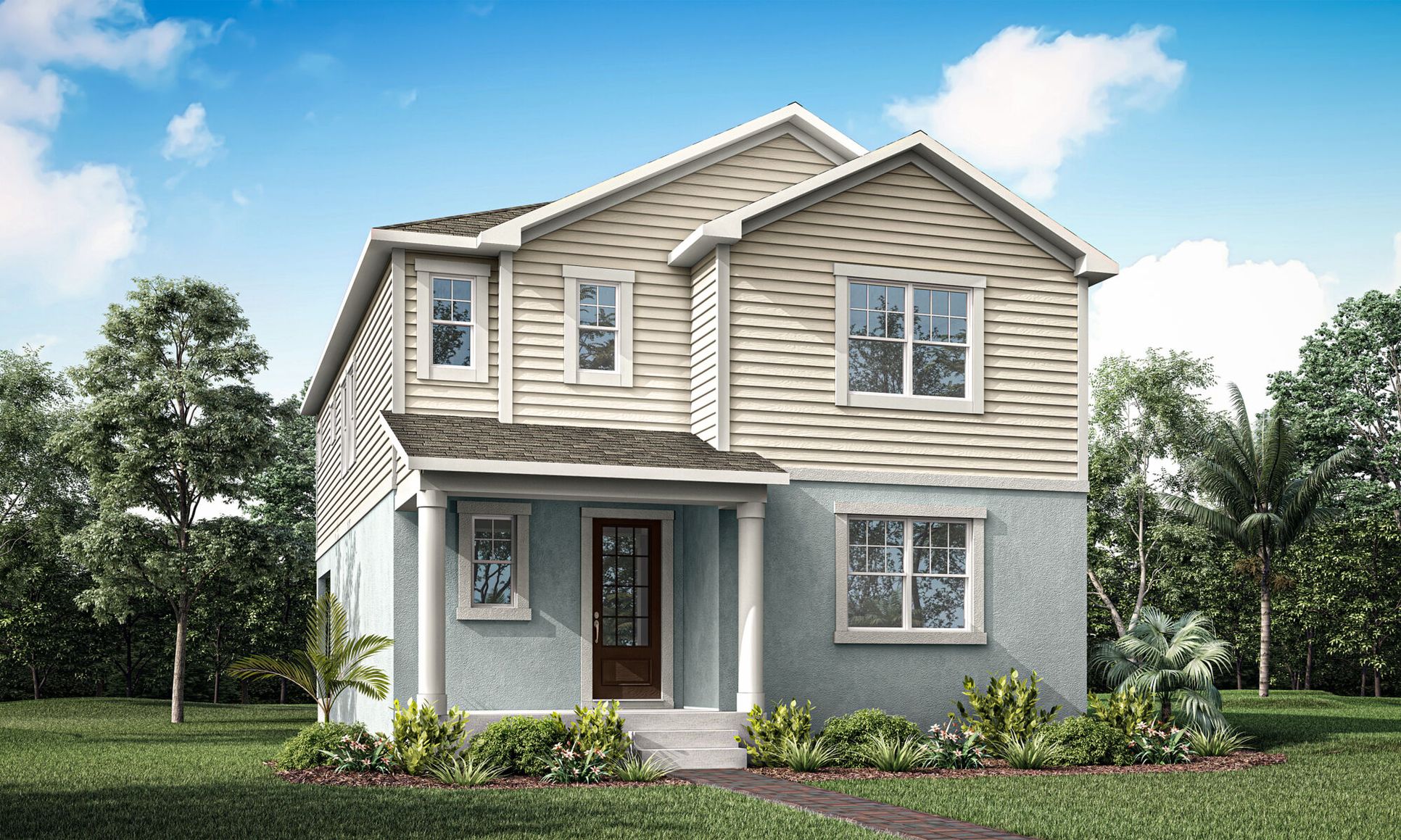 Exterior:Colonial Revival