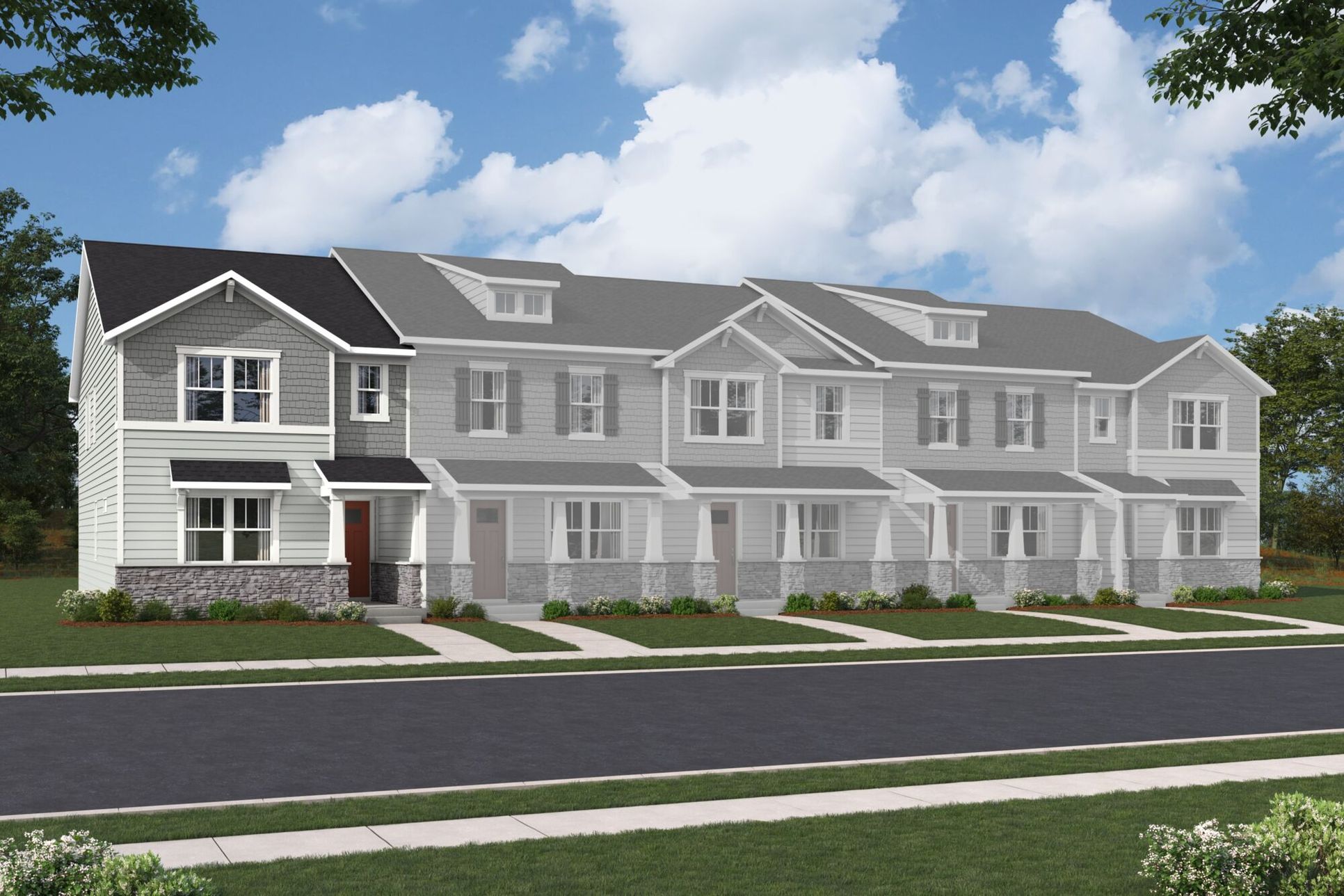 Exterior:Grifton Craftsman Elevation rendering