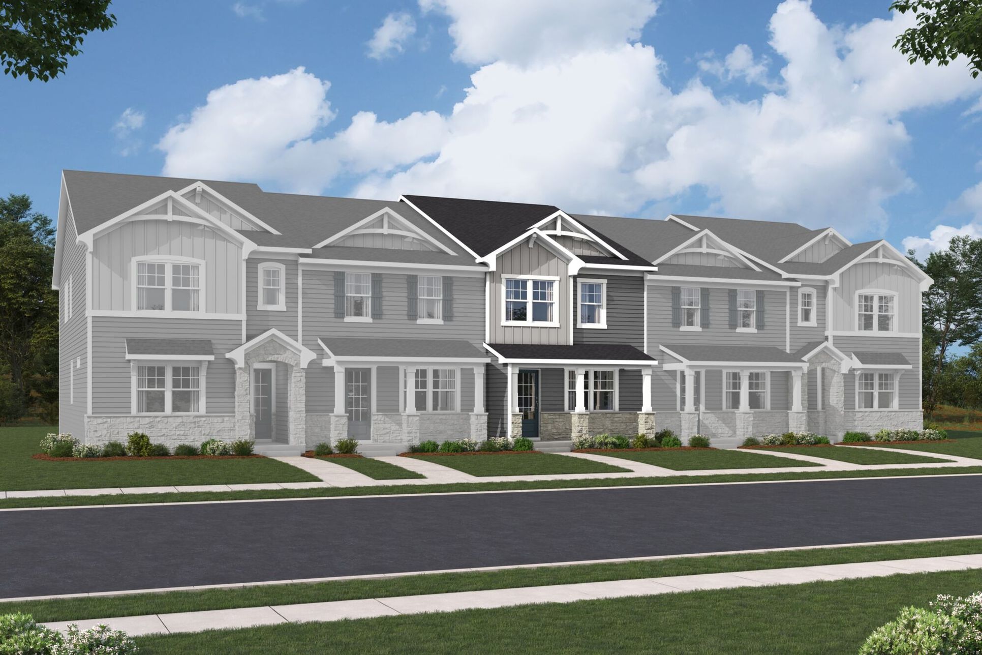 Exterior:Shelby French Country IV Elevation rendering
