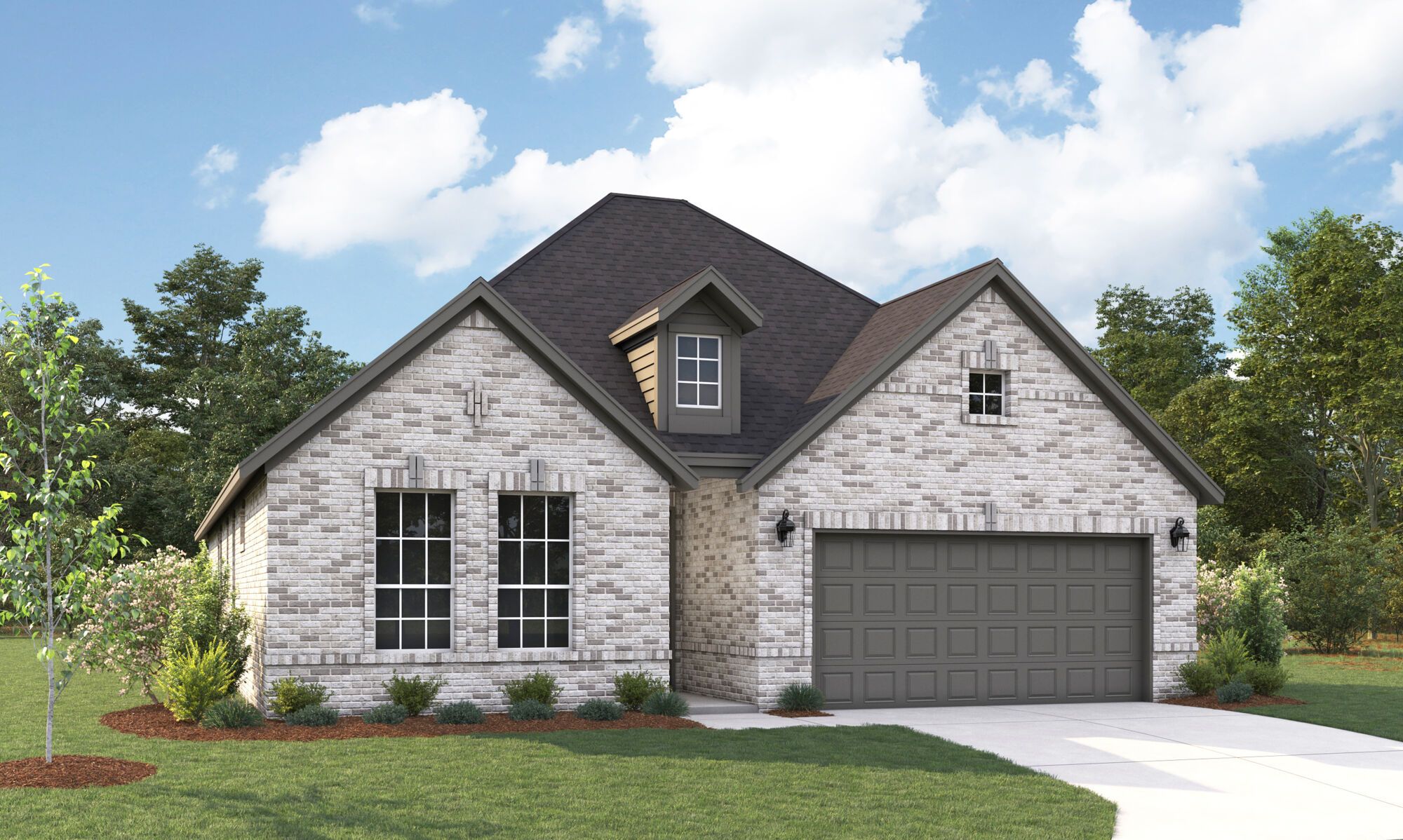Exterior:The Bianca - Traditional 2 Elevation