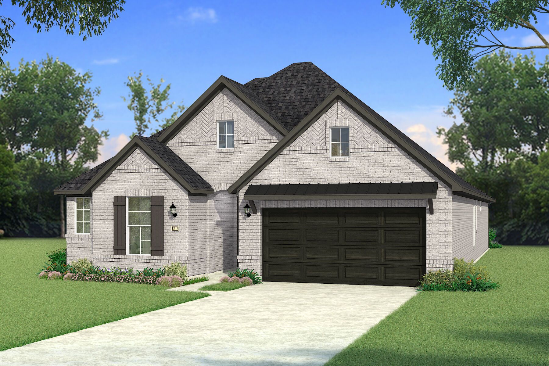 Exterior:The Kiara - Tudor Elevation