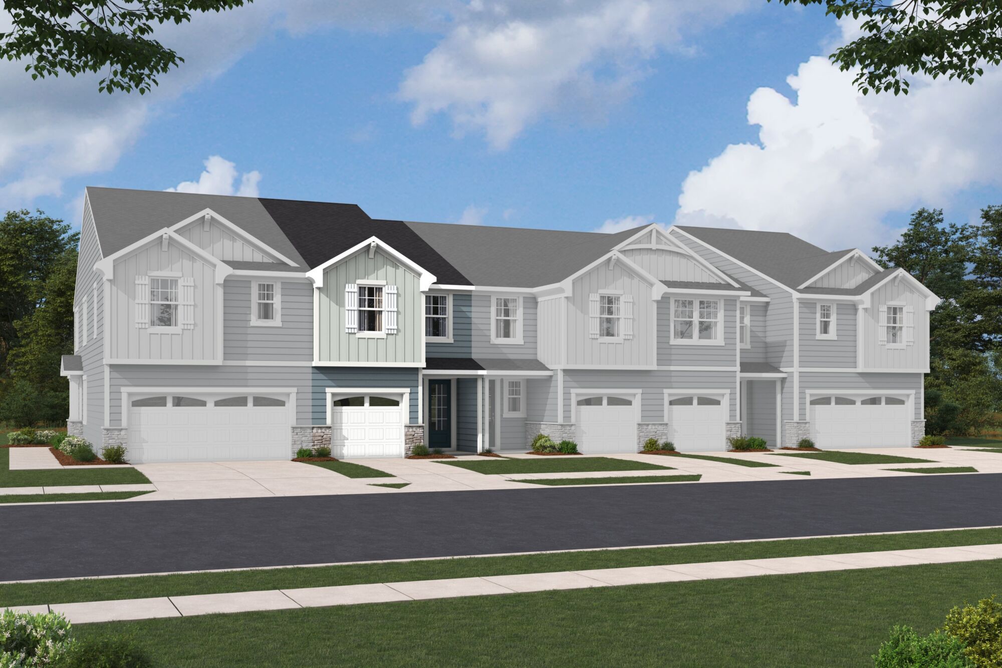 Exterior:Aurora French Country III Elevation rendering