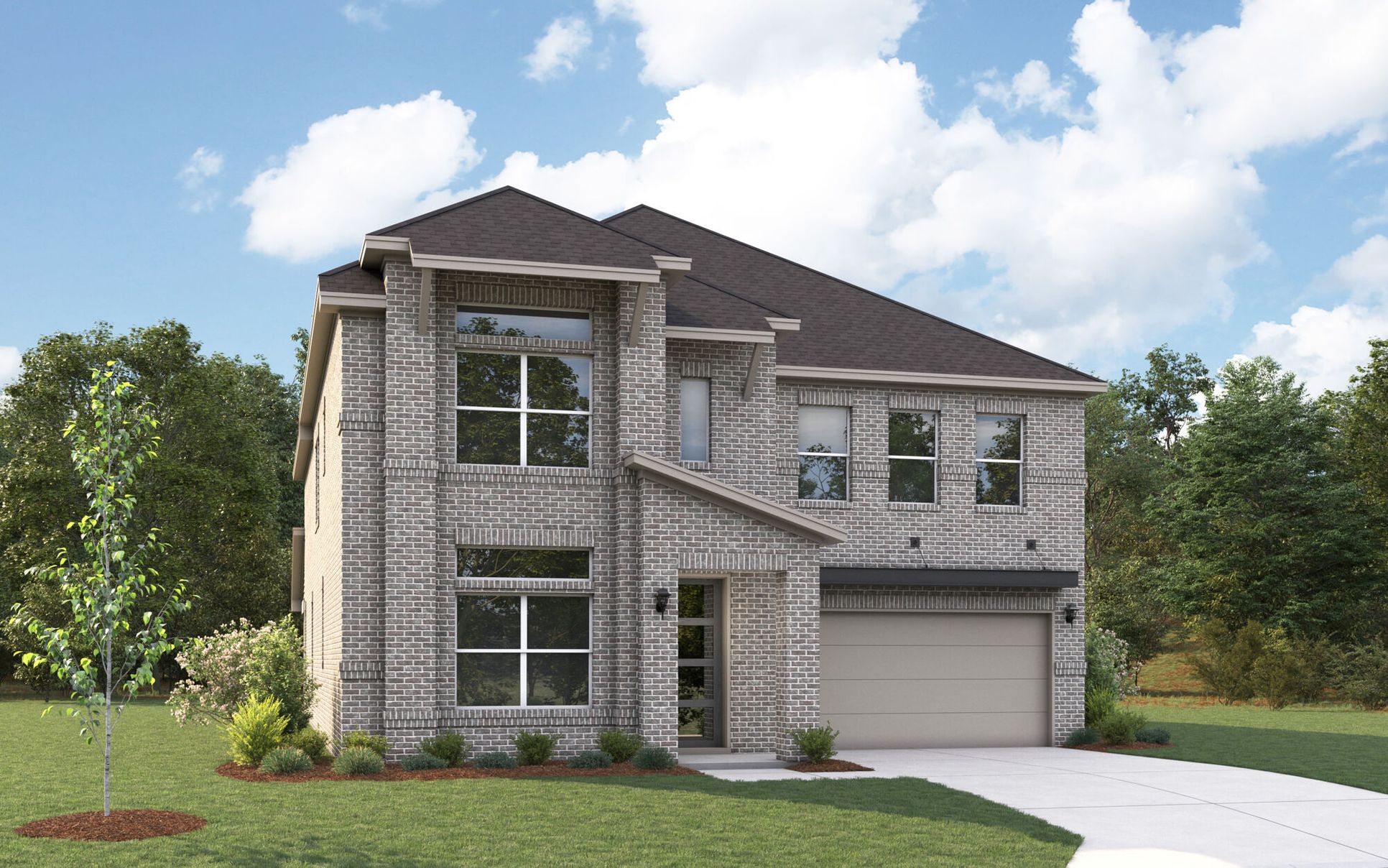 Exterior:The Julieta II - Modern Elevation