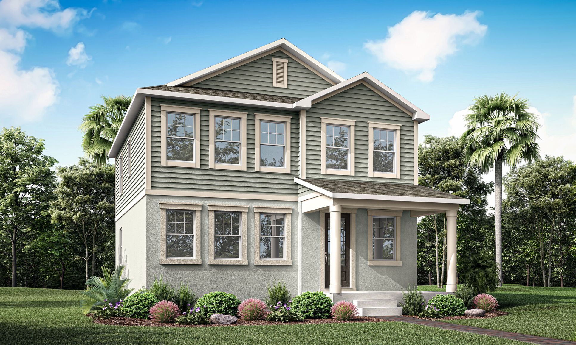 Exterior:Colonial Revival