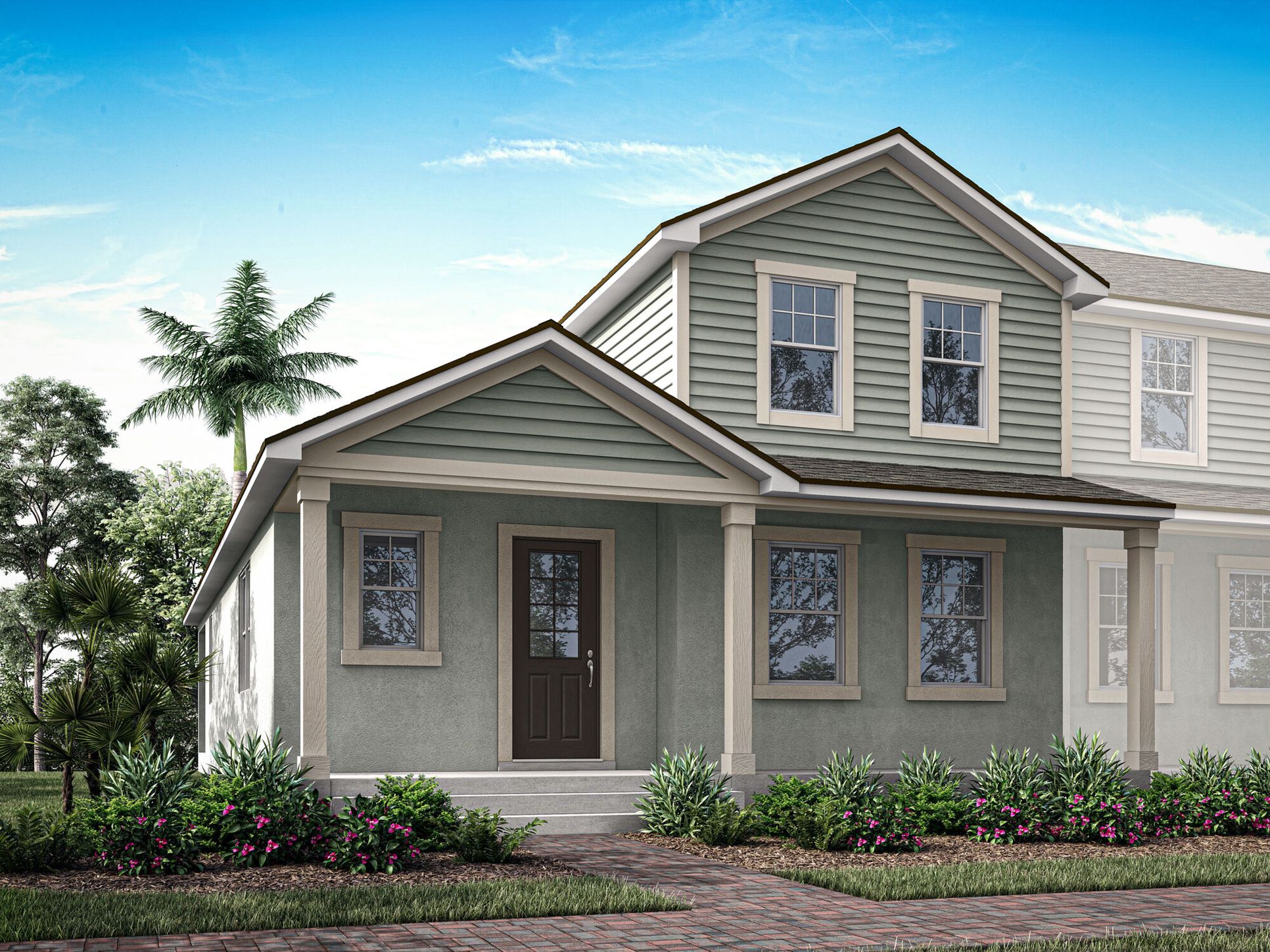 Exterior:Colonial Revival