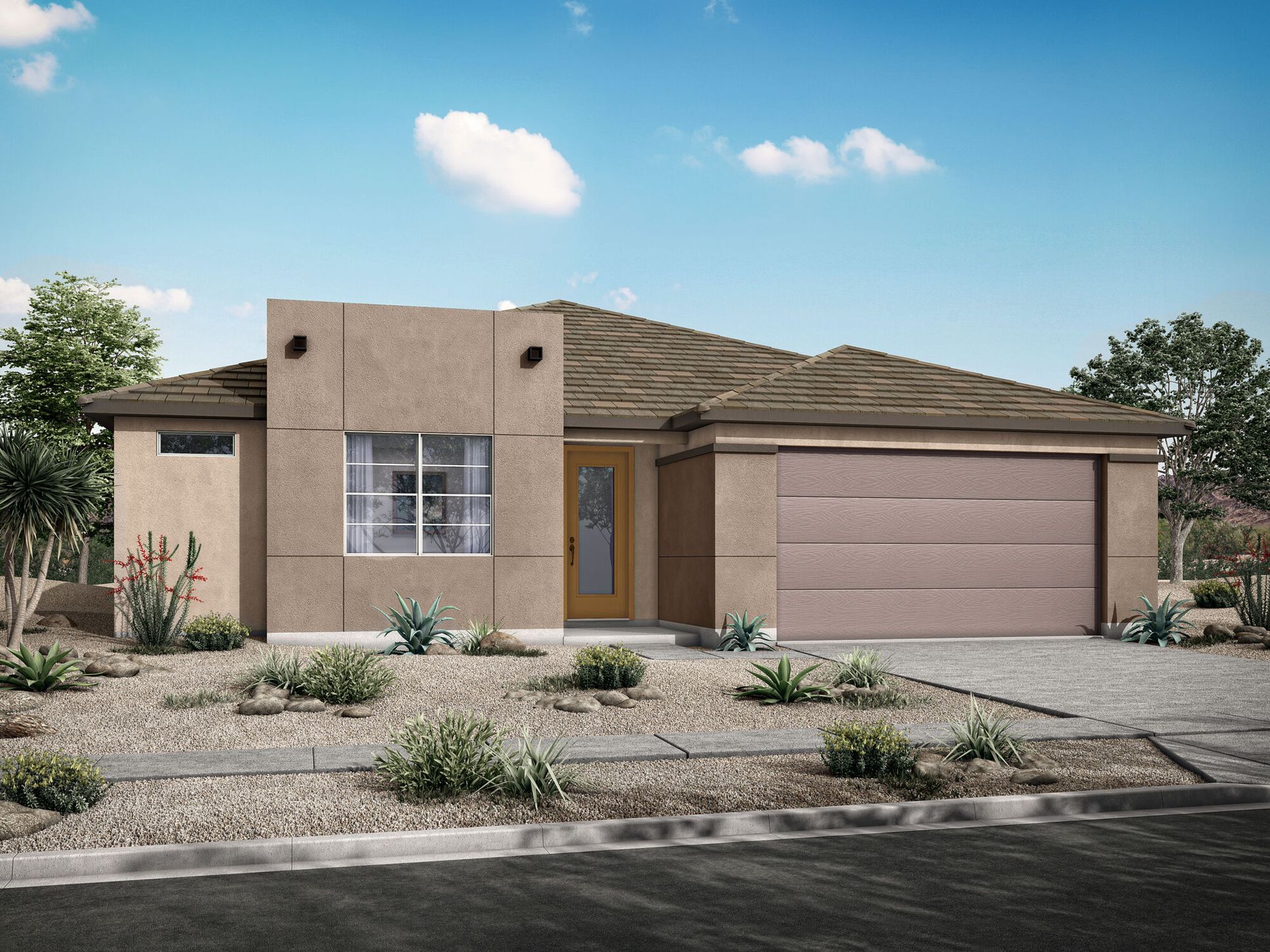 Flint Desert Modern:Desert Modern Elevation