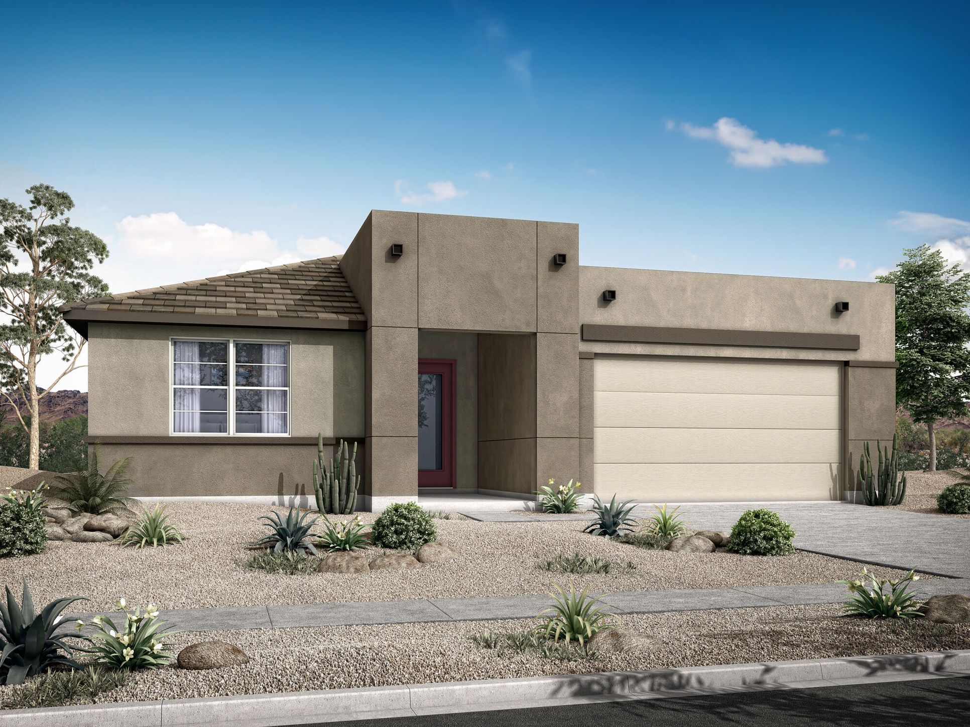 Platinum Desert Modern:Desert Modern Elevation