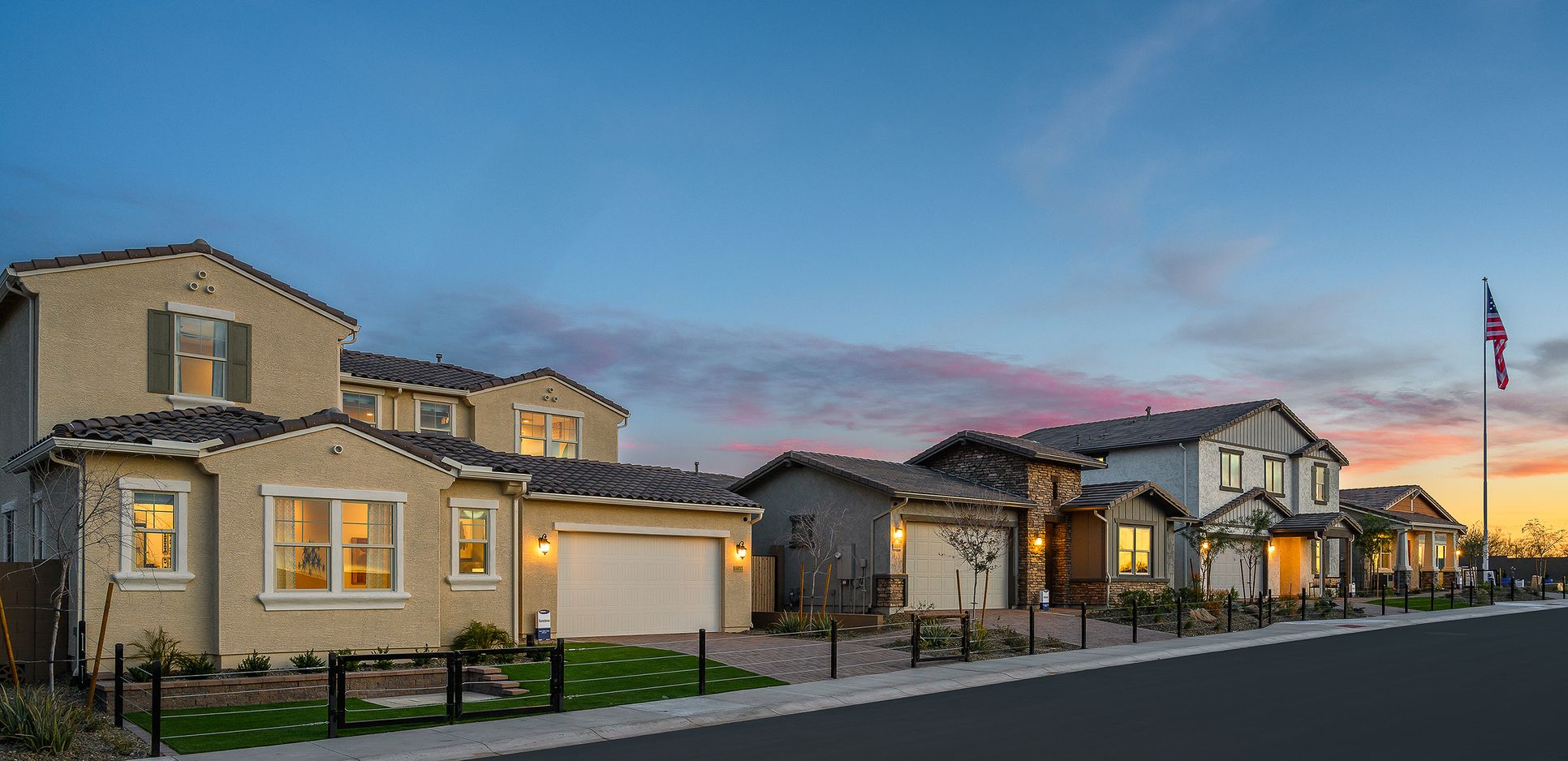 Sendero Crossing Model Homes