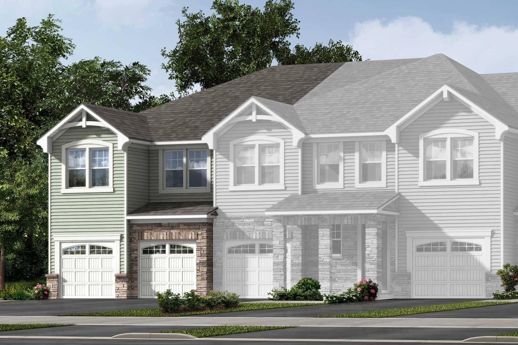 Exterior:Clifton French Country Elevation rendering