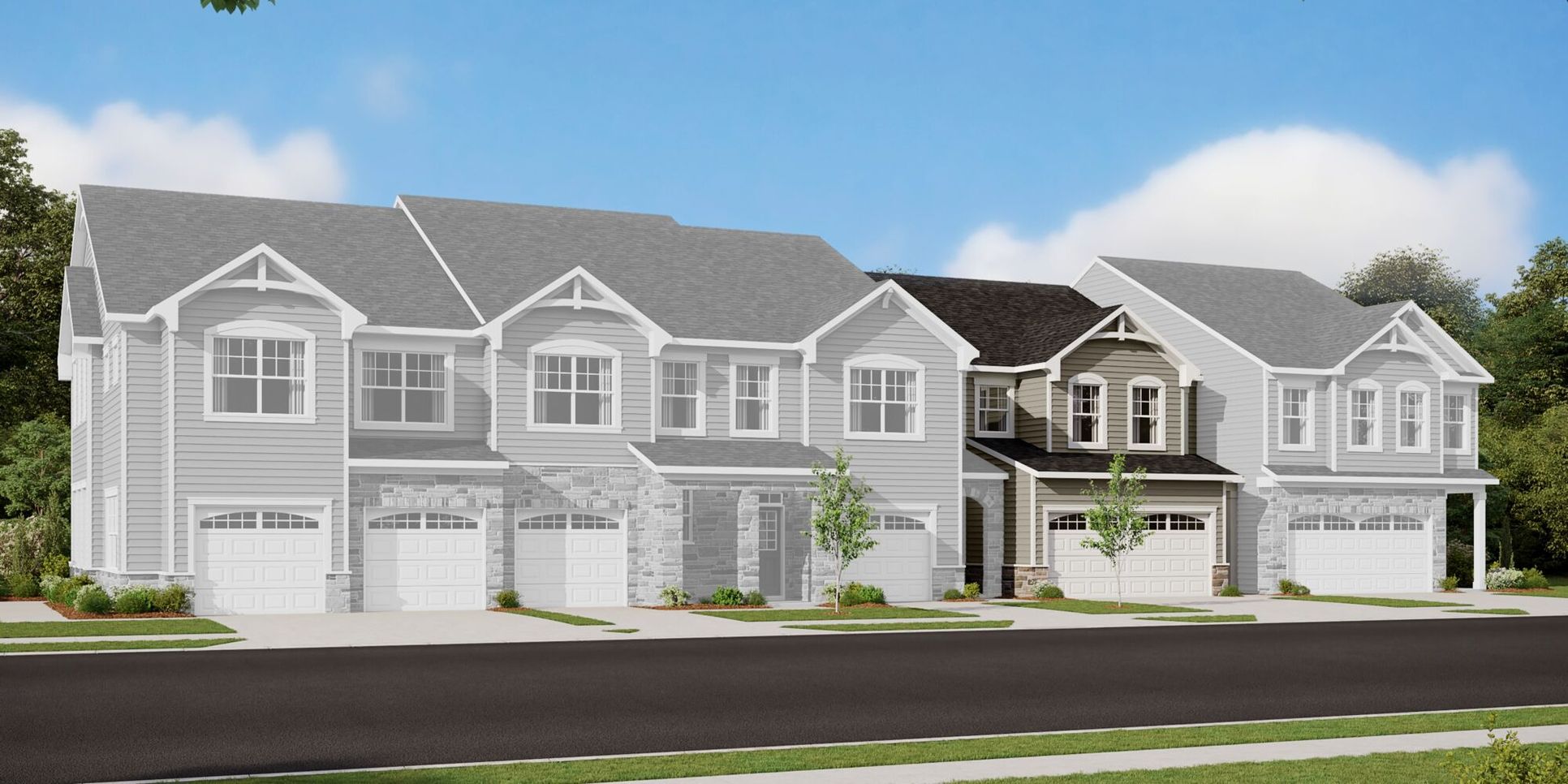 Exterior:Claymore French Country Elevation rendering