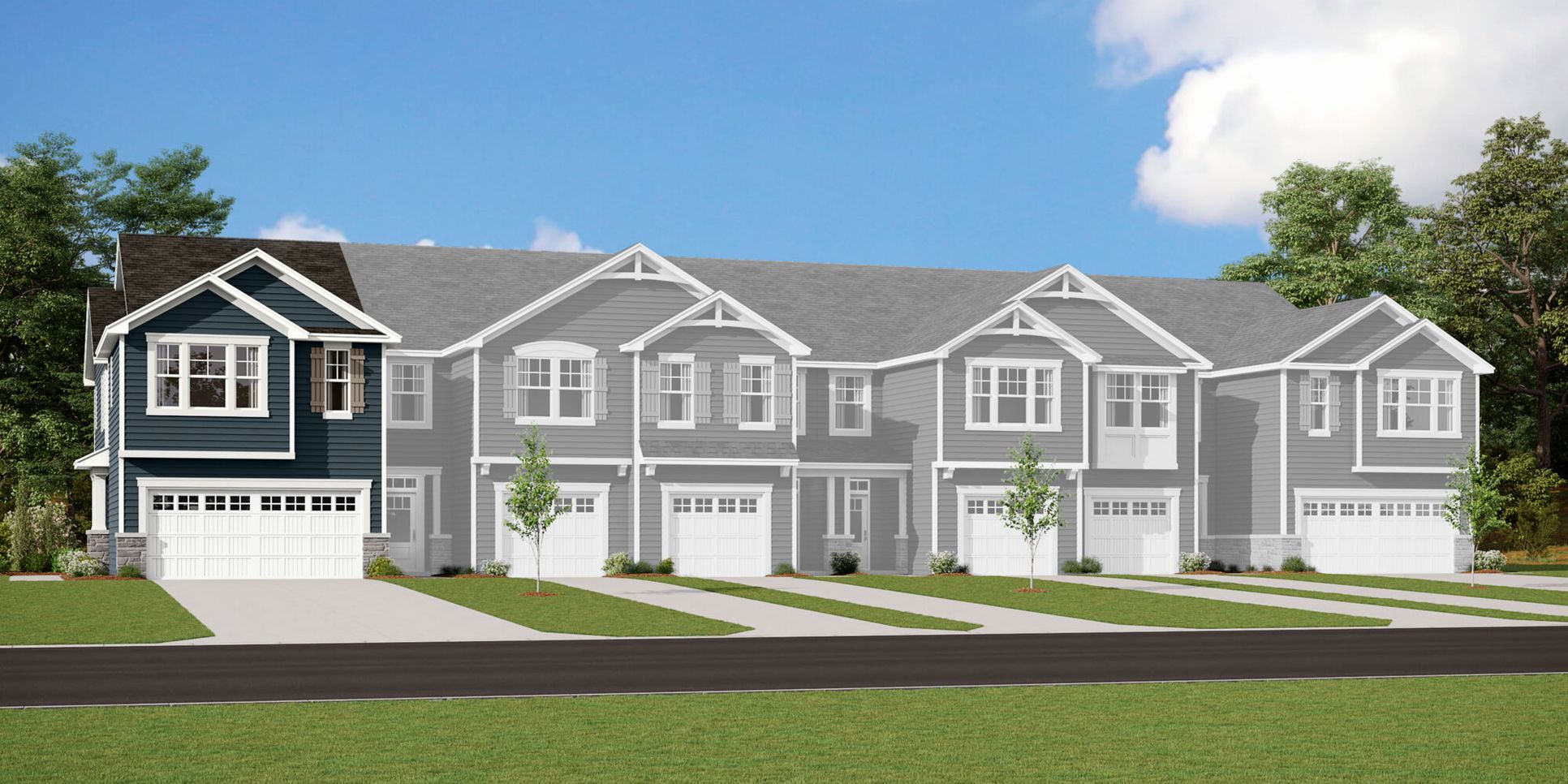 Briana French Country Elevation Rendering