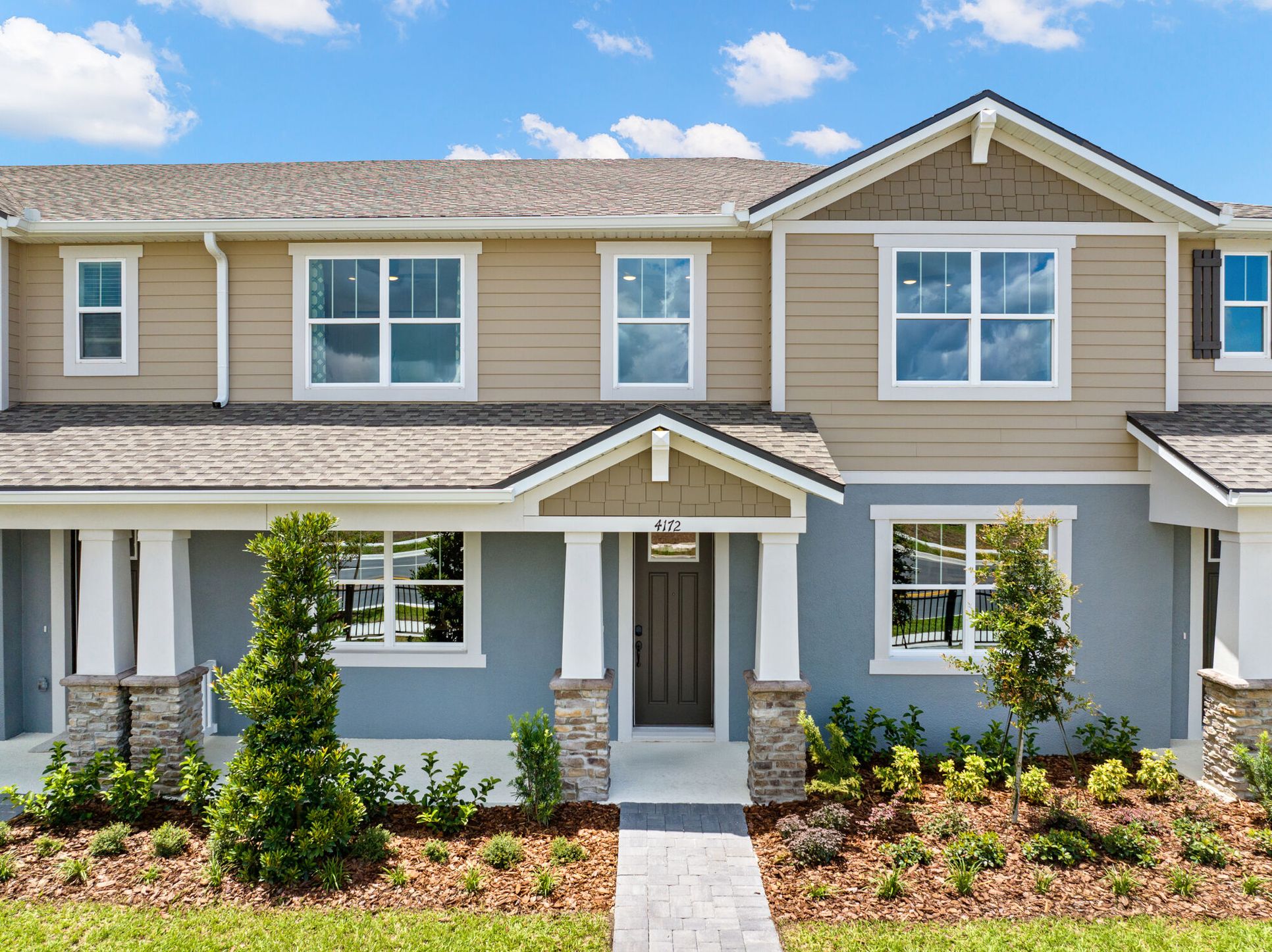 Exterior:Exterior of Model Home