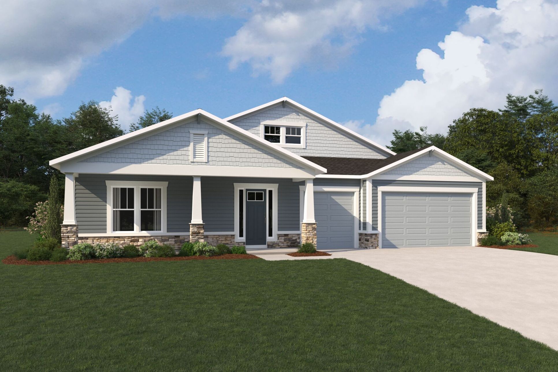 Exterior:Craftsman Exterior Style
