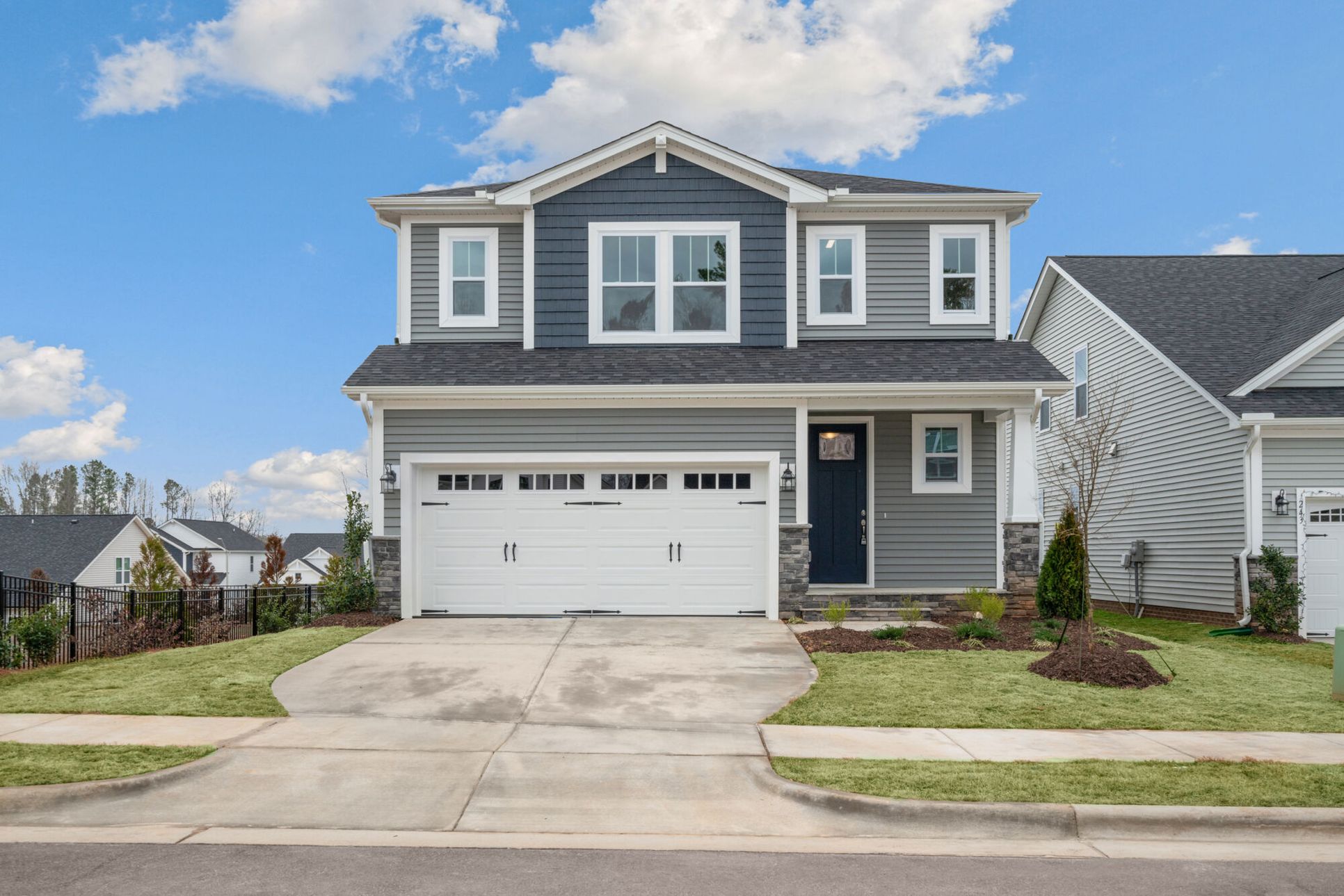 Exterior:Craftsman Elevation