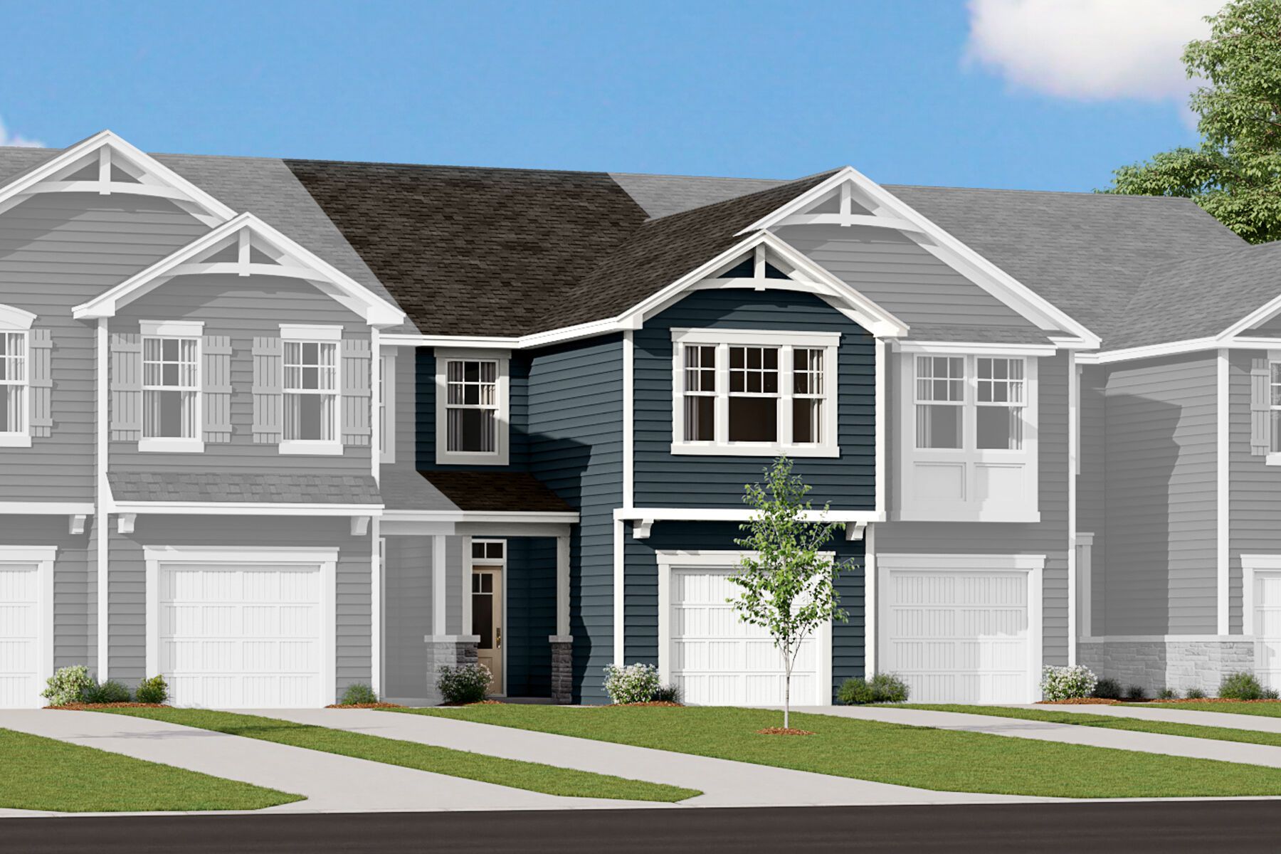 Exterior:Amira French Country II Elevation rendering