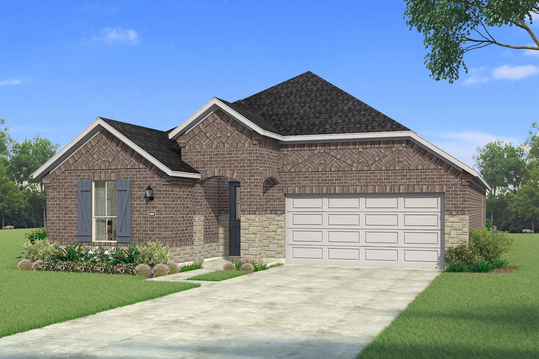 Exterior:The Aurora - Old World Elevation