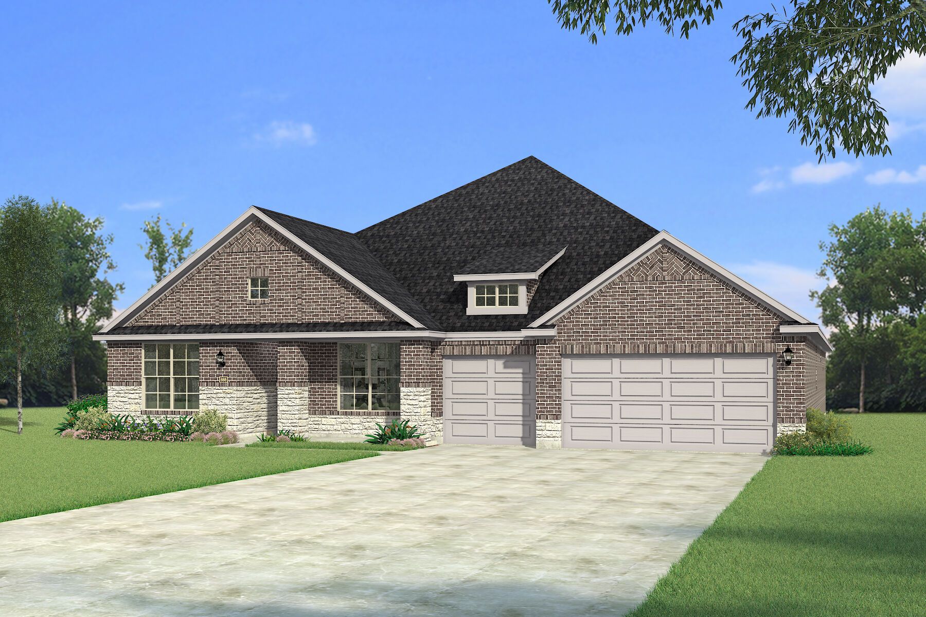 Exterior:The Colorado - Hill Country Elevation