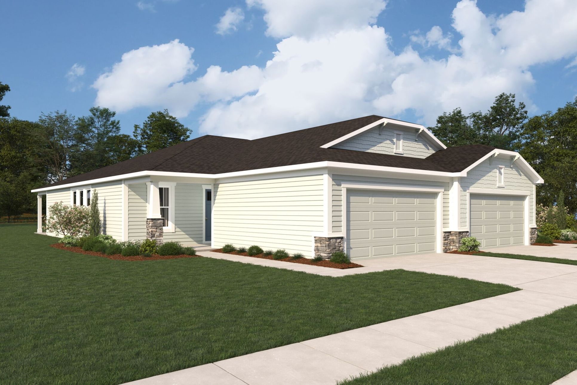 Exterior:Craftsman Exterior Style