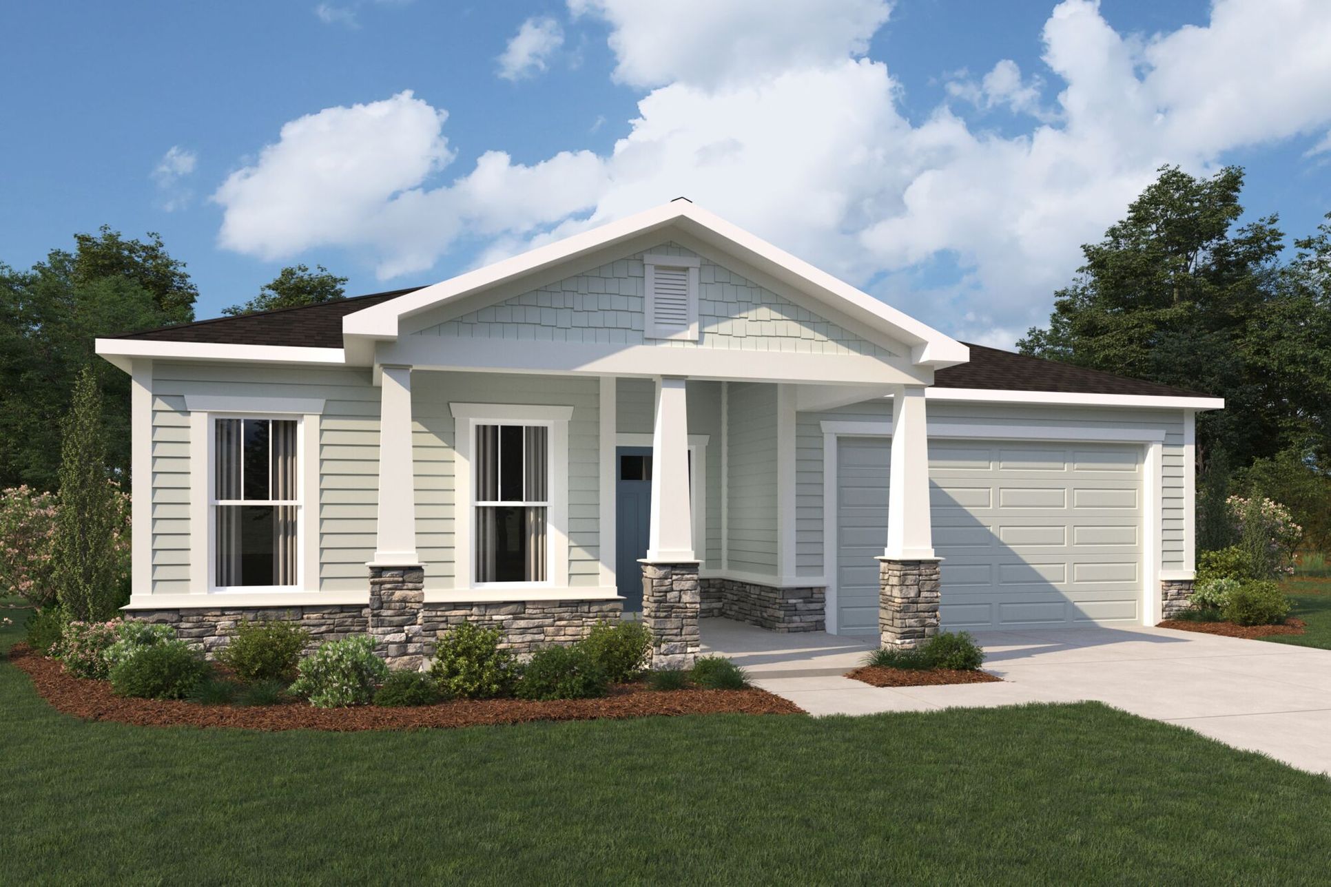 Exterior:Craftsman Exterior Style