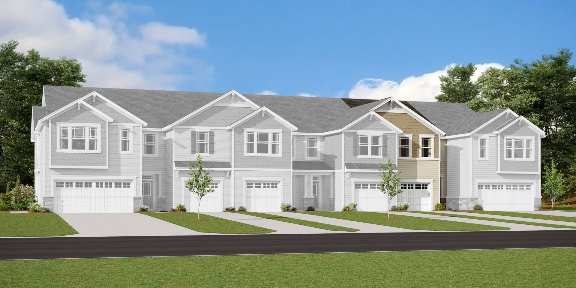 Sierra Craftsman II Elevation rendering
