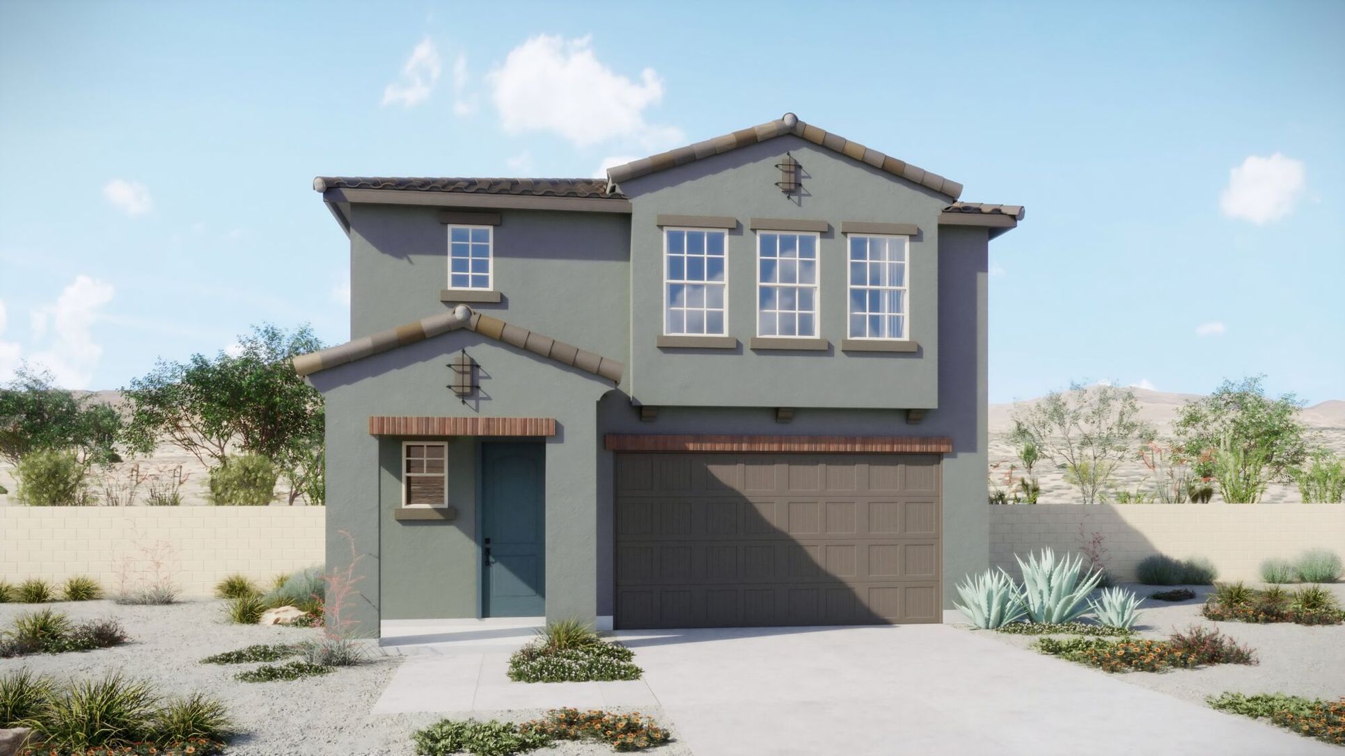 Rustic Spanish Elevation