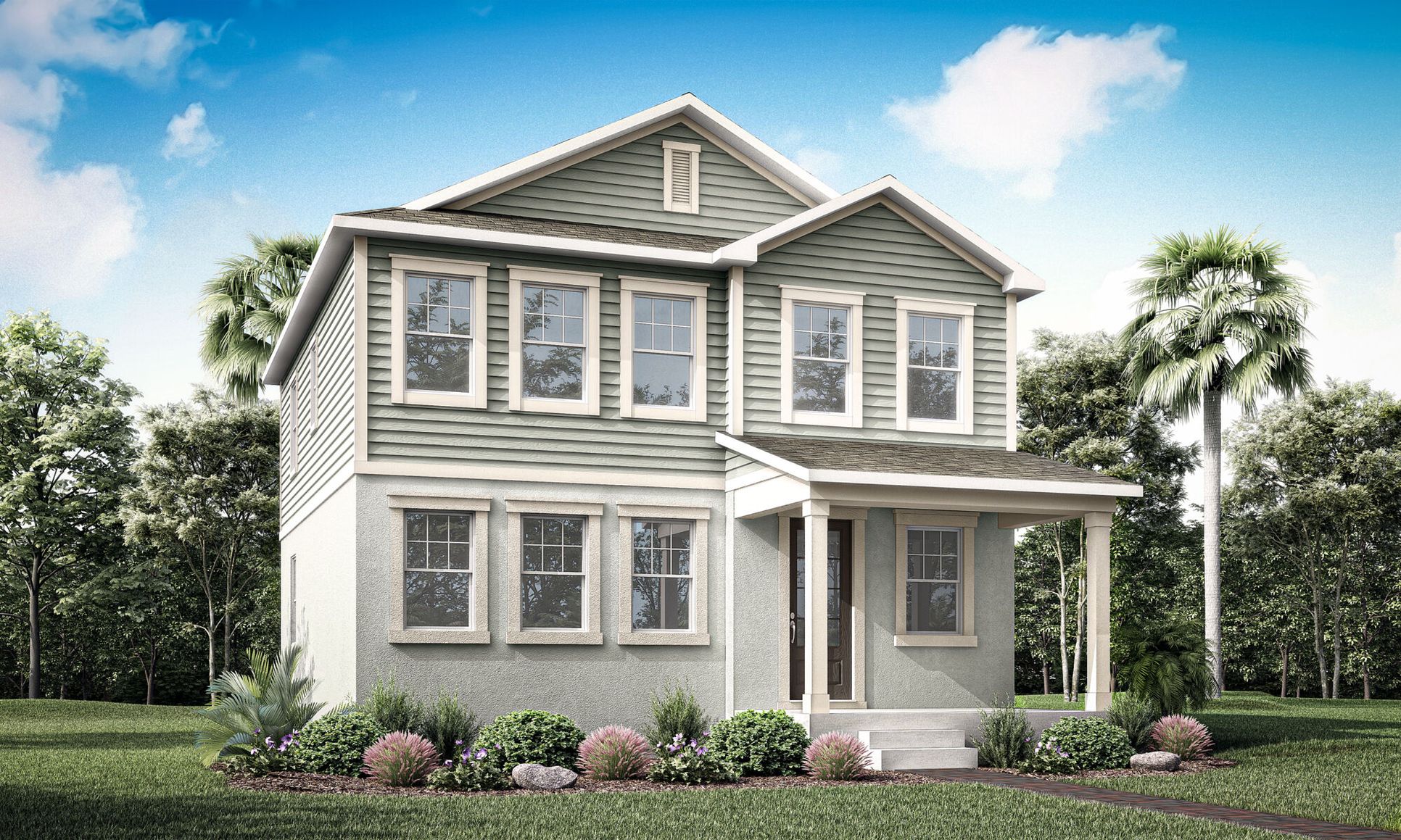 Exterior:Colonial Revival