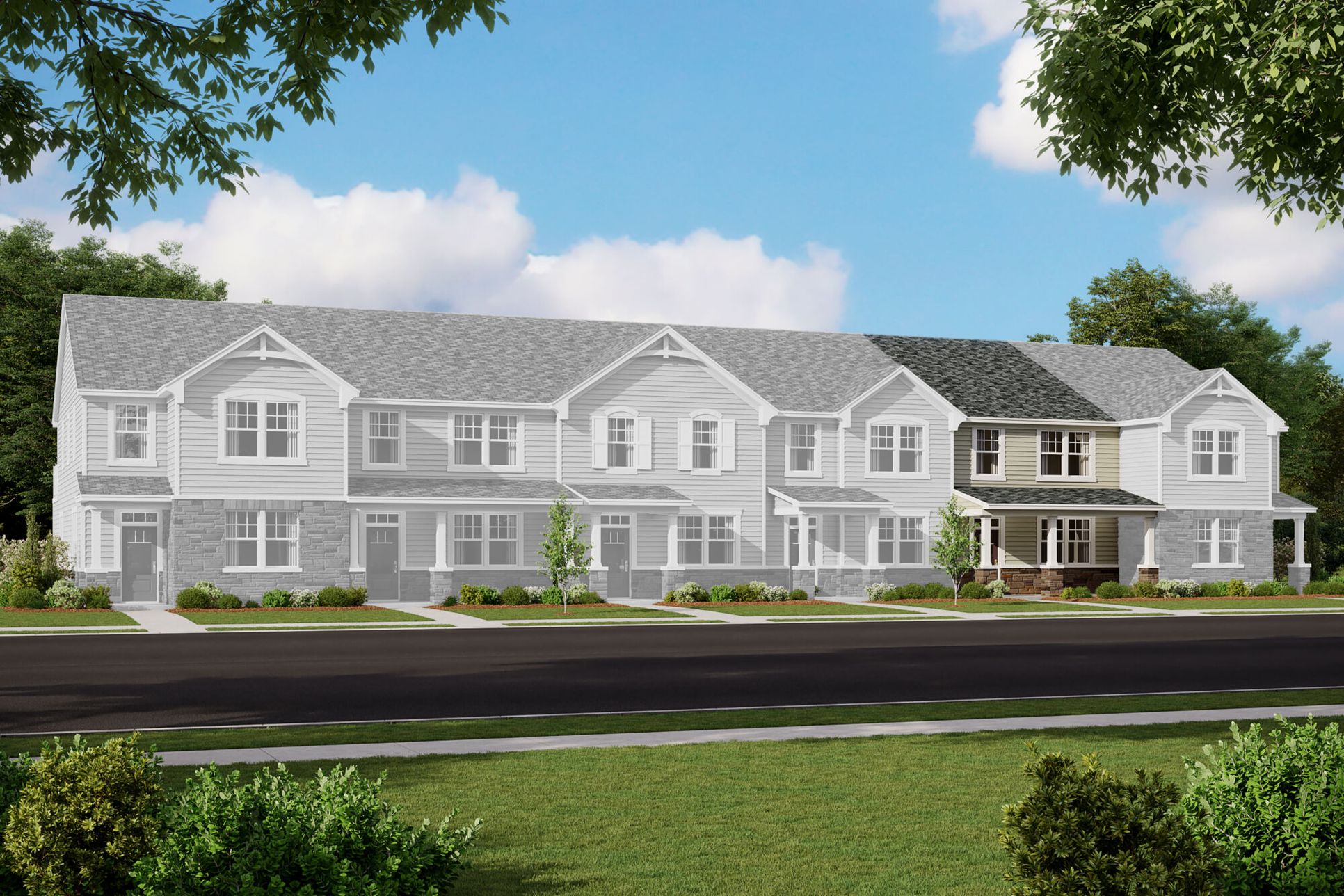Exterior:Murphy French Country Elevation rendering