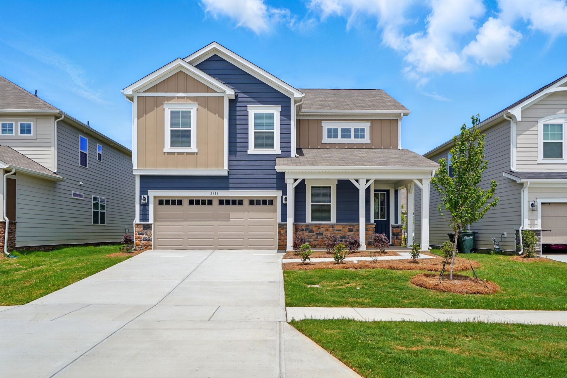 Exterior:Exterior with 2-car garage