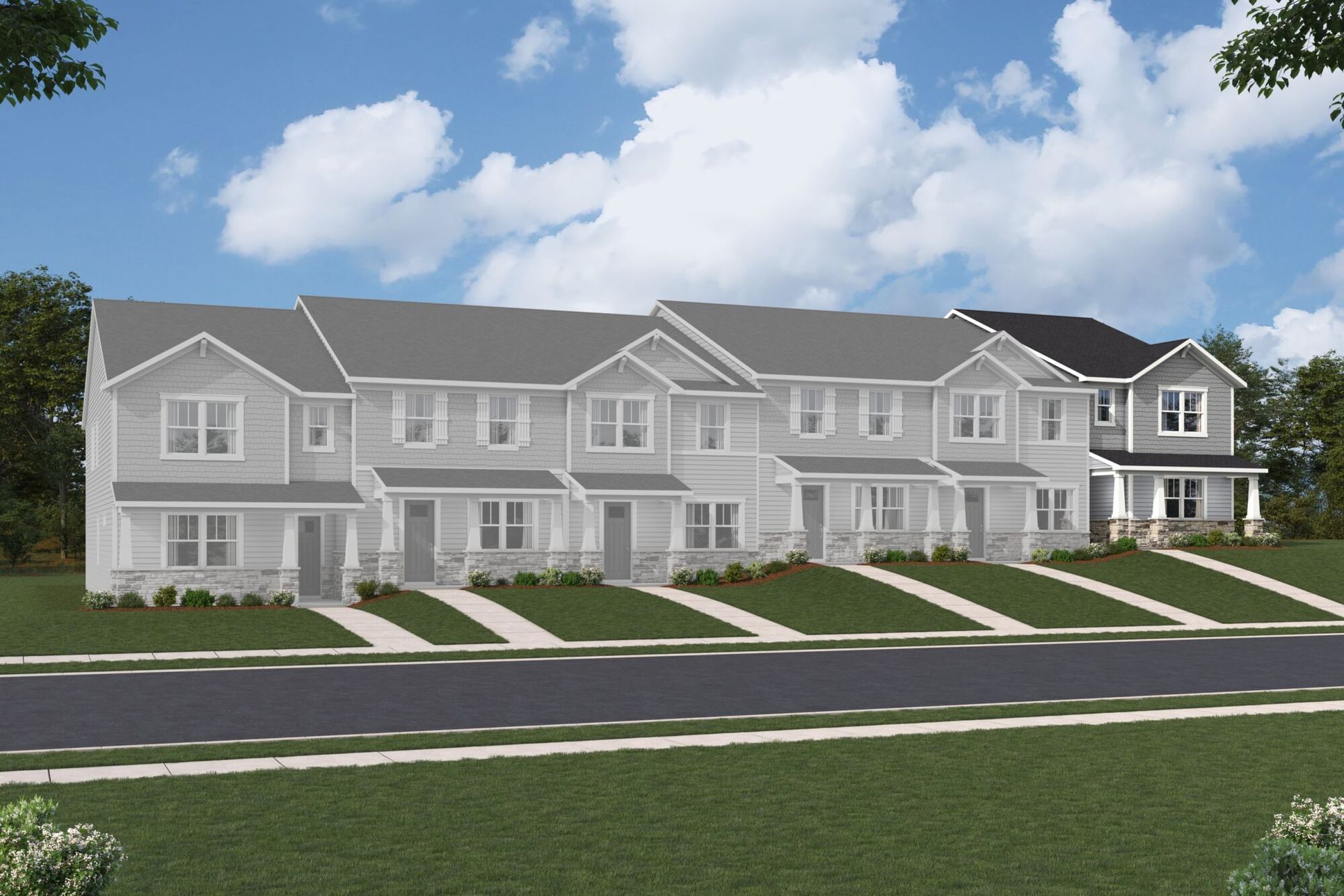 Exterior:Grifton Craftsman II Elevation rendering