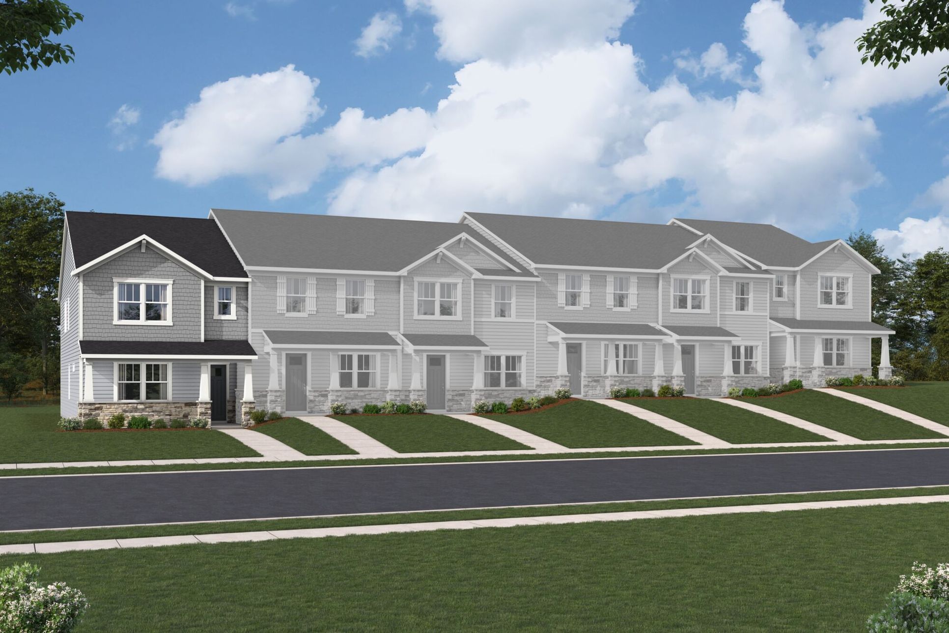Exterior:Grifton Craftsman II Elevation rendering