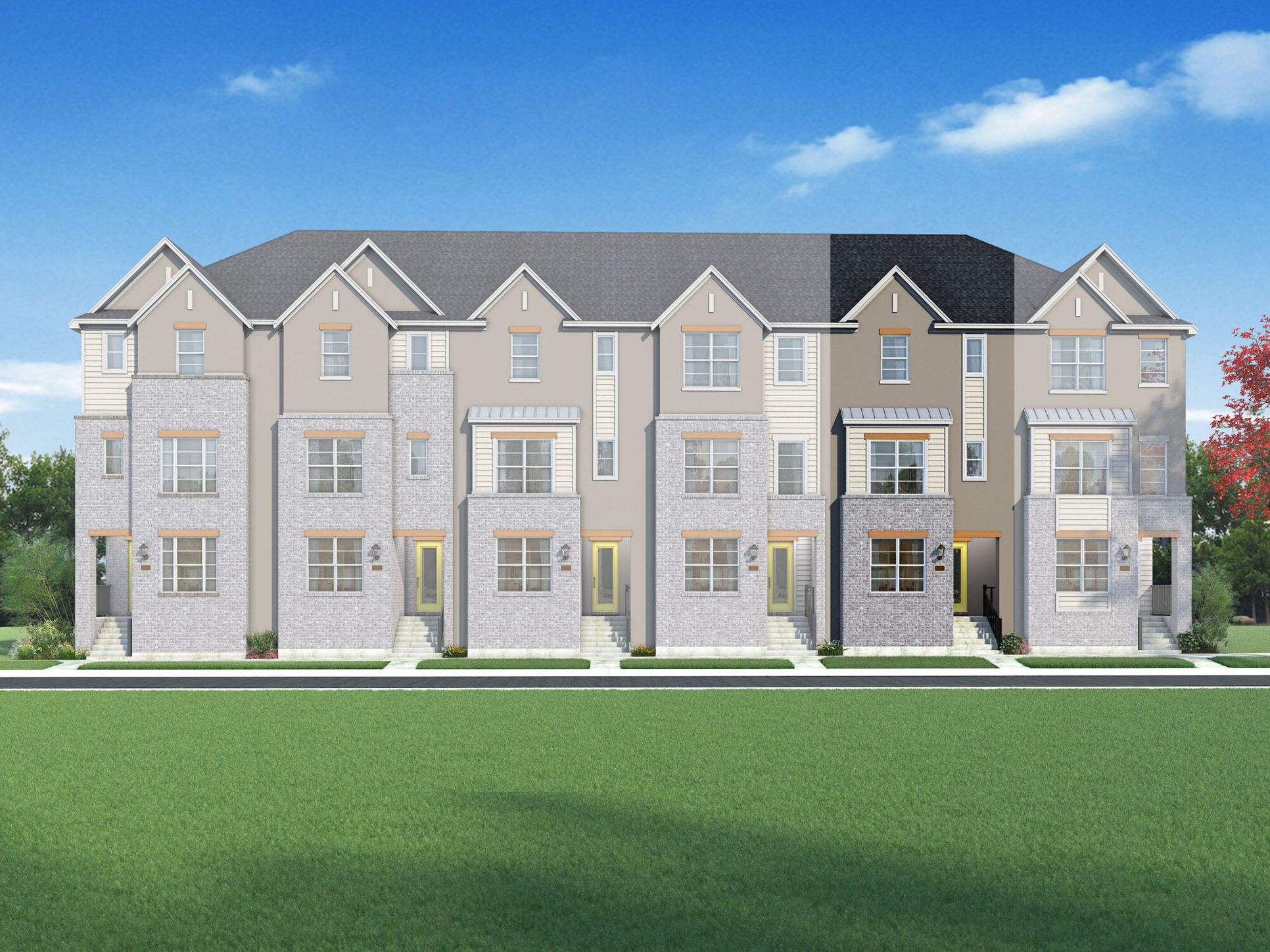 Exterior:The Birmingham - Transitional 2 Elevation