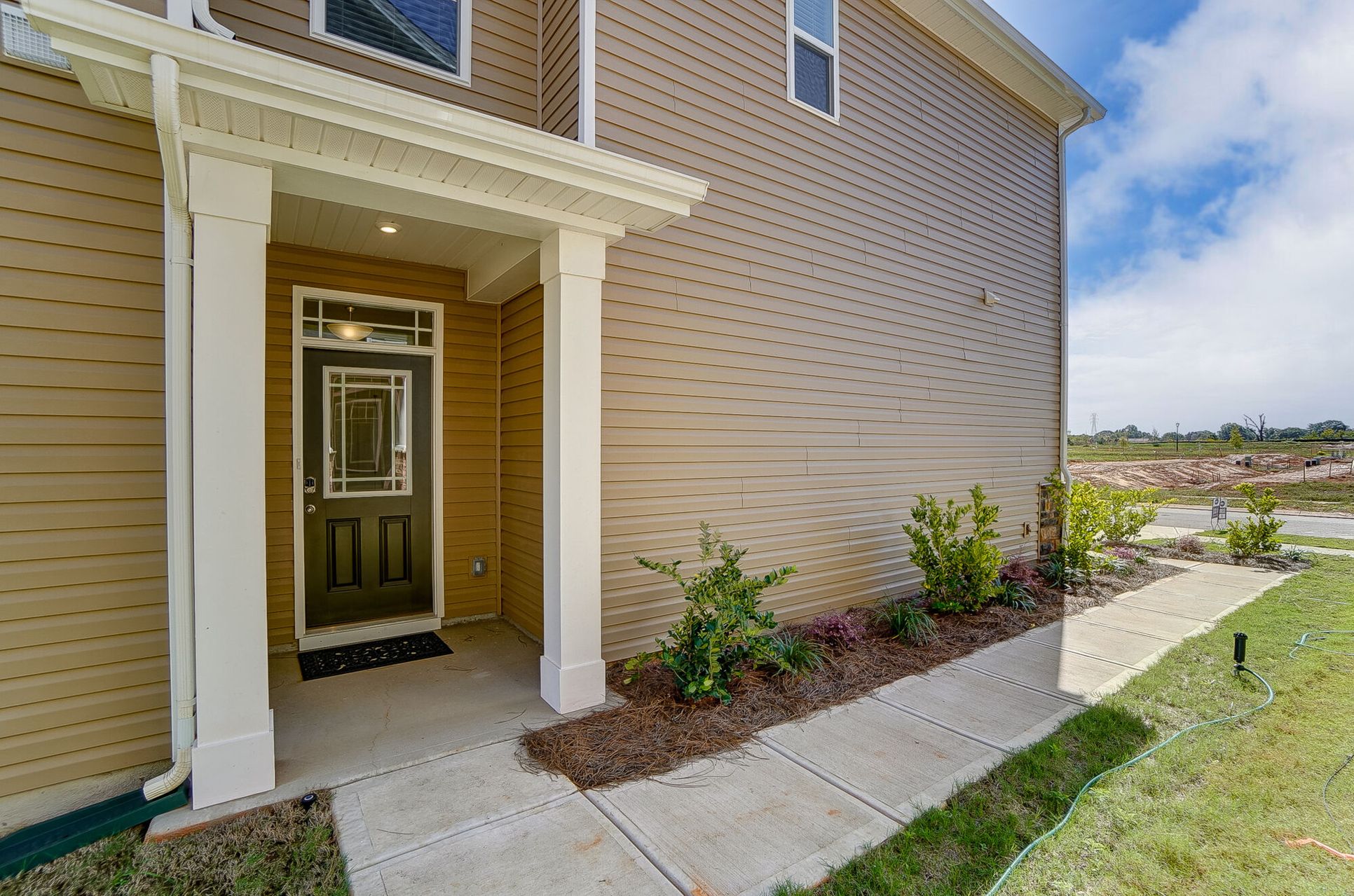 Exterior:Porch and main entry