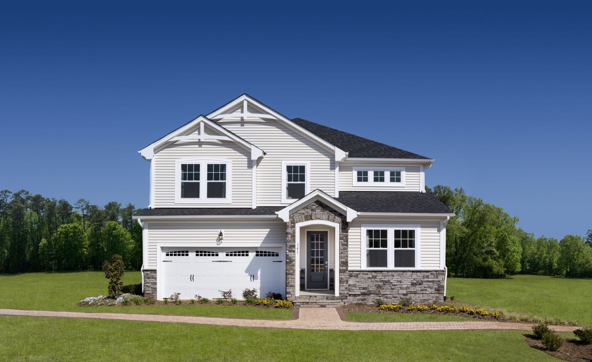Exterior:Photo representation of the Sequoia plan. Colors, finishes and options will vary.