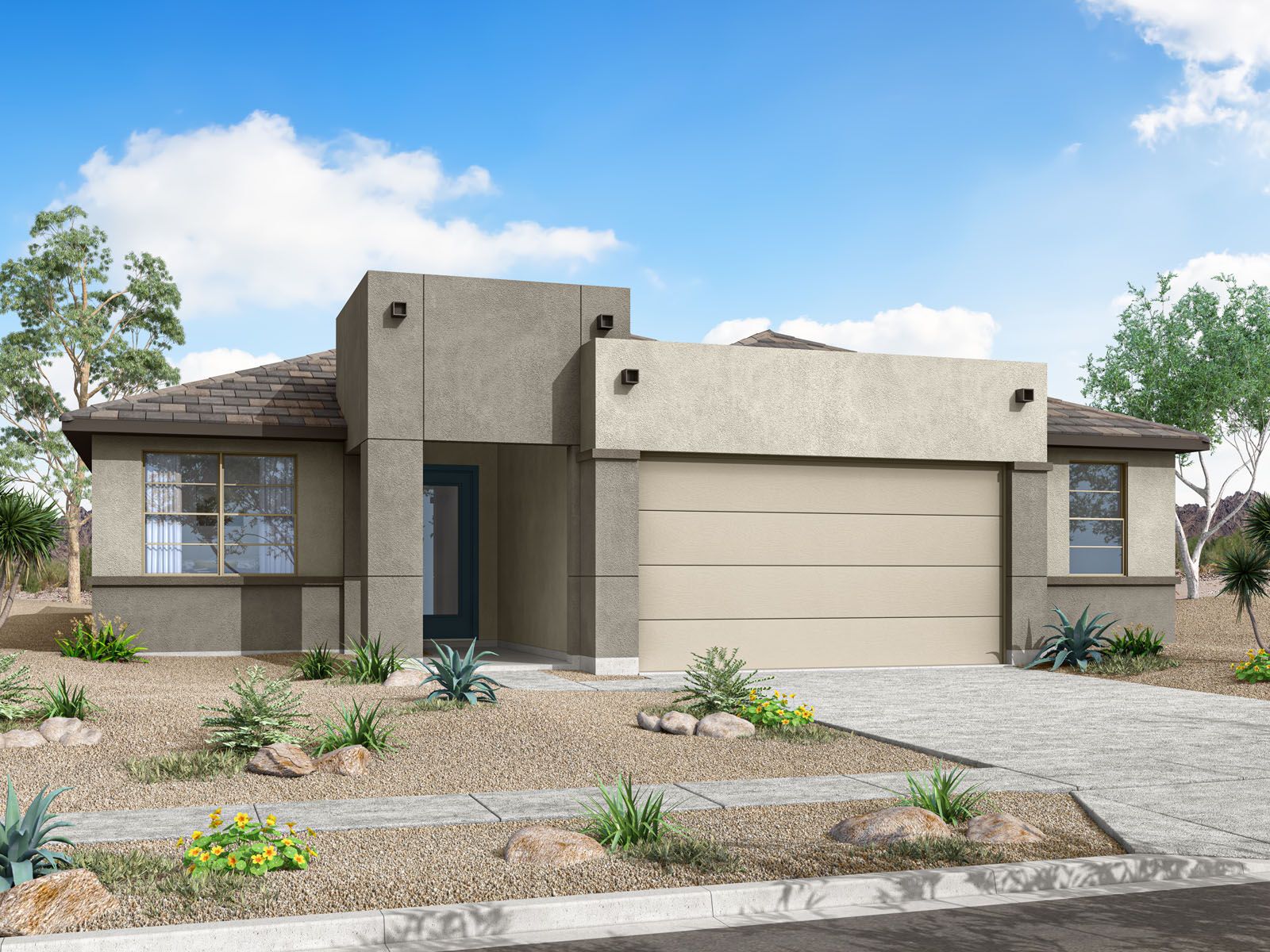 Exterior:Desert Modern