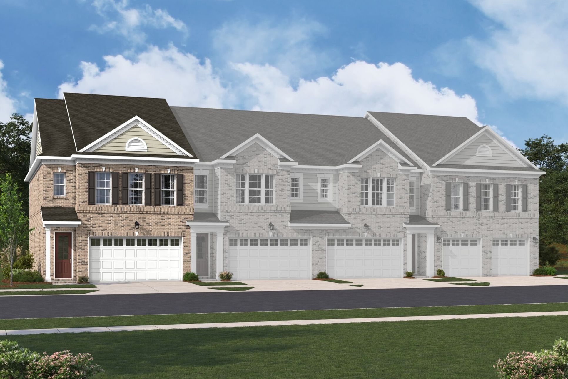 Exterior:Caswell End Georgian Elevation rendering