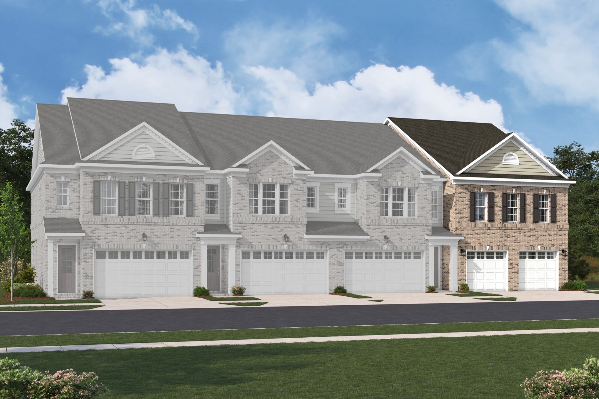 Exterior:Duke Georgian Elevation rendering