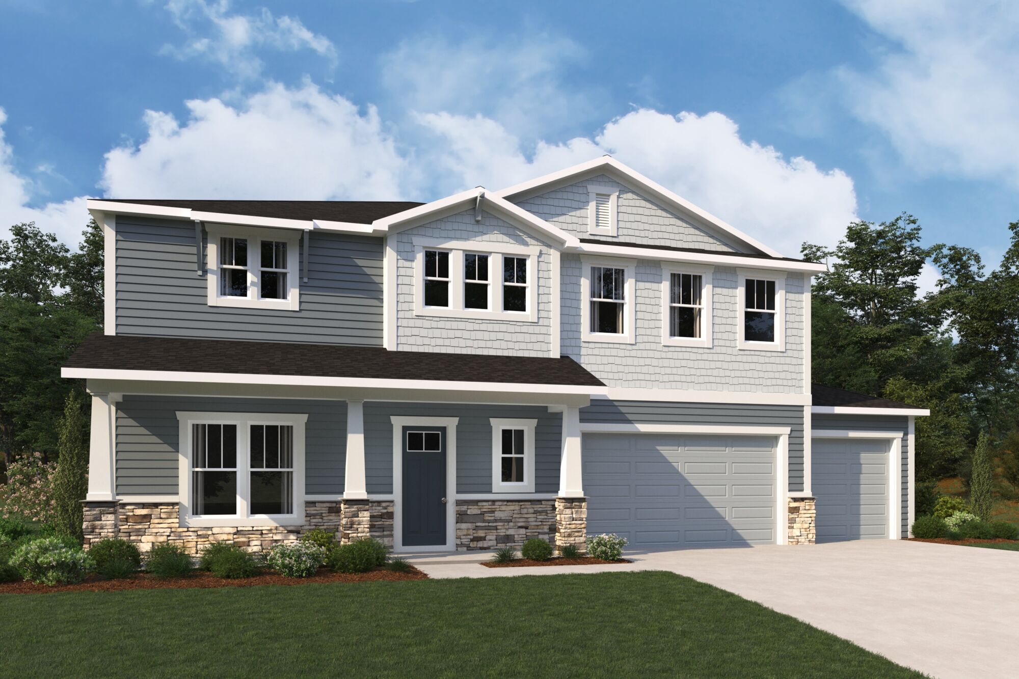 Exterior:Craftsman Exterior Style