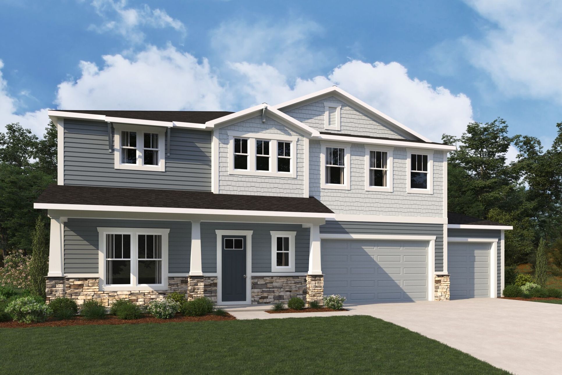 Exterior:Craftsman Exterior Style