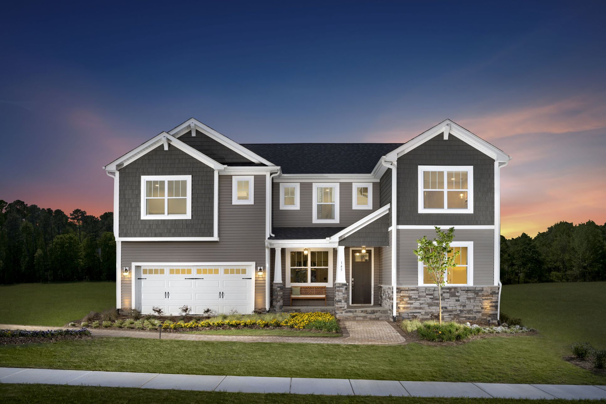 Exterior:Lassen Craftsman elevation