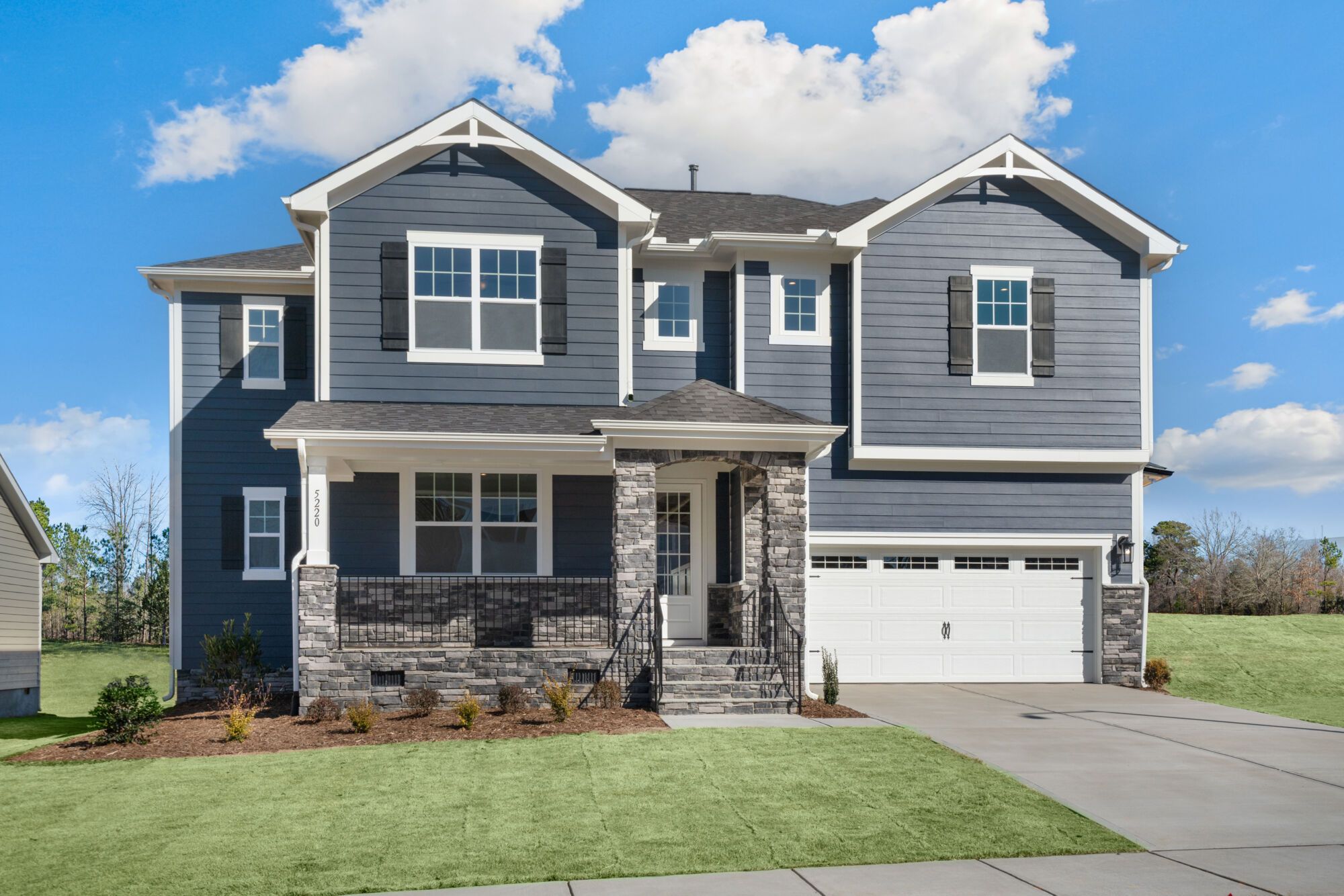 Exterior:Craftsman Elevation