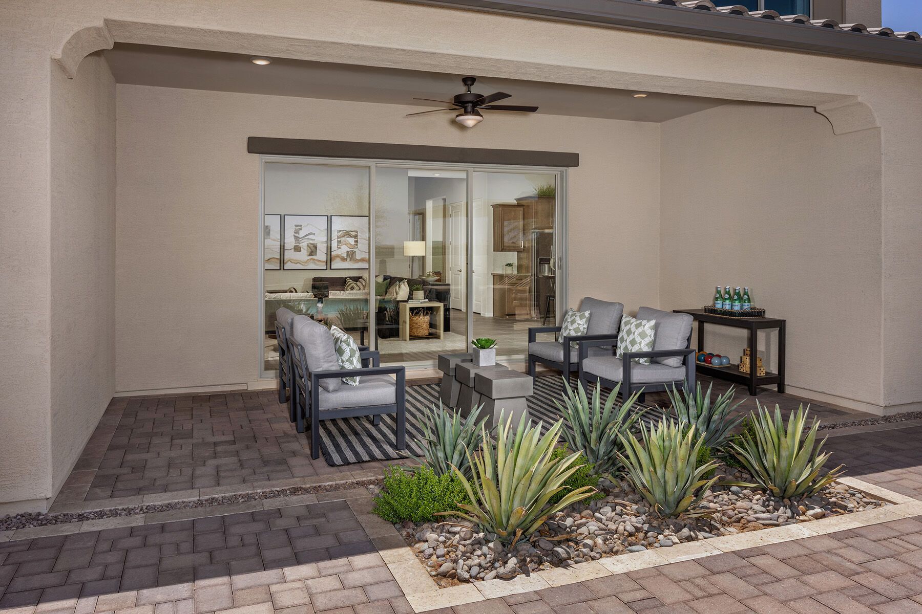 Exterior:Covered Back Patio - Phoenix Model