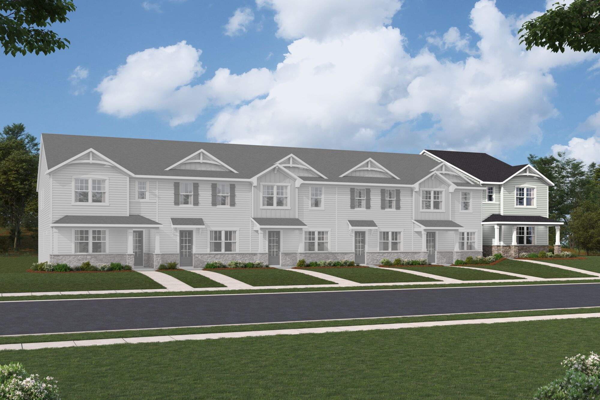 Exterior:Grifton French Country II Elevation rendering